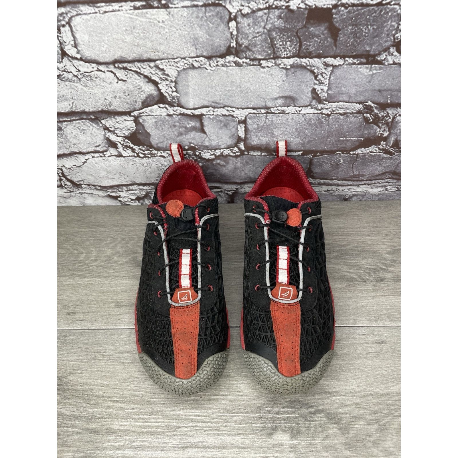 Sperry Sperry Top-Sider Searacer Plus GripX3 Black Red Synthetic Sh Size US 8 / IT 38 - 17 Thumbnail