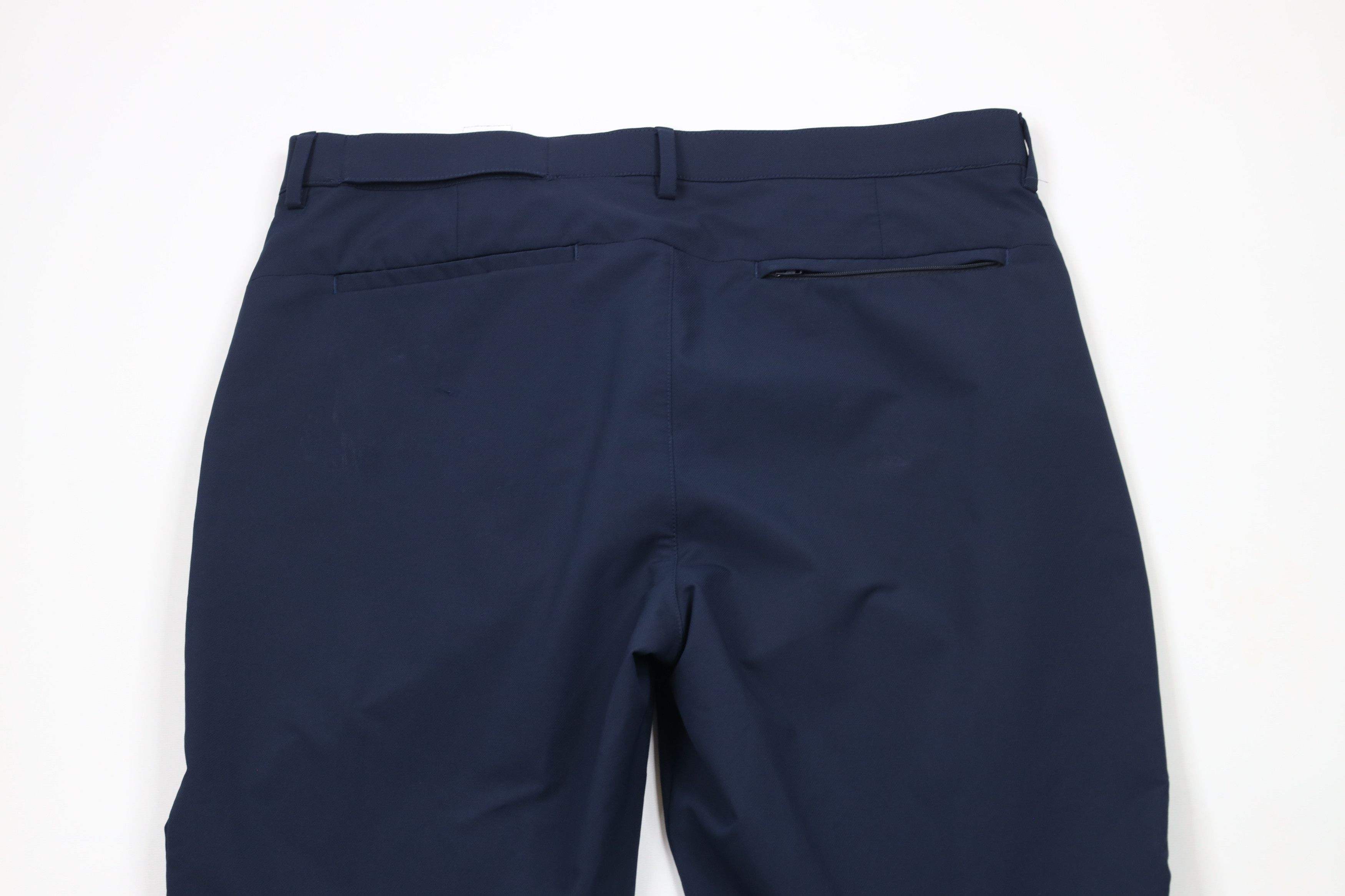 Banana Republic × Vintage Banana Republic Tech Straight Leg Chino Pants Trousers Blue Size US 36 / EU 52 - 8 Thumbnail