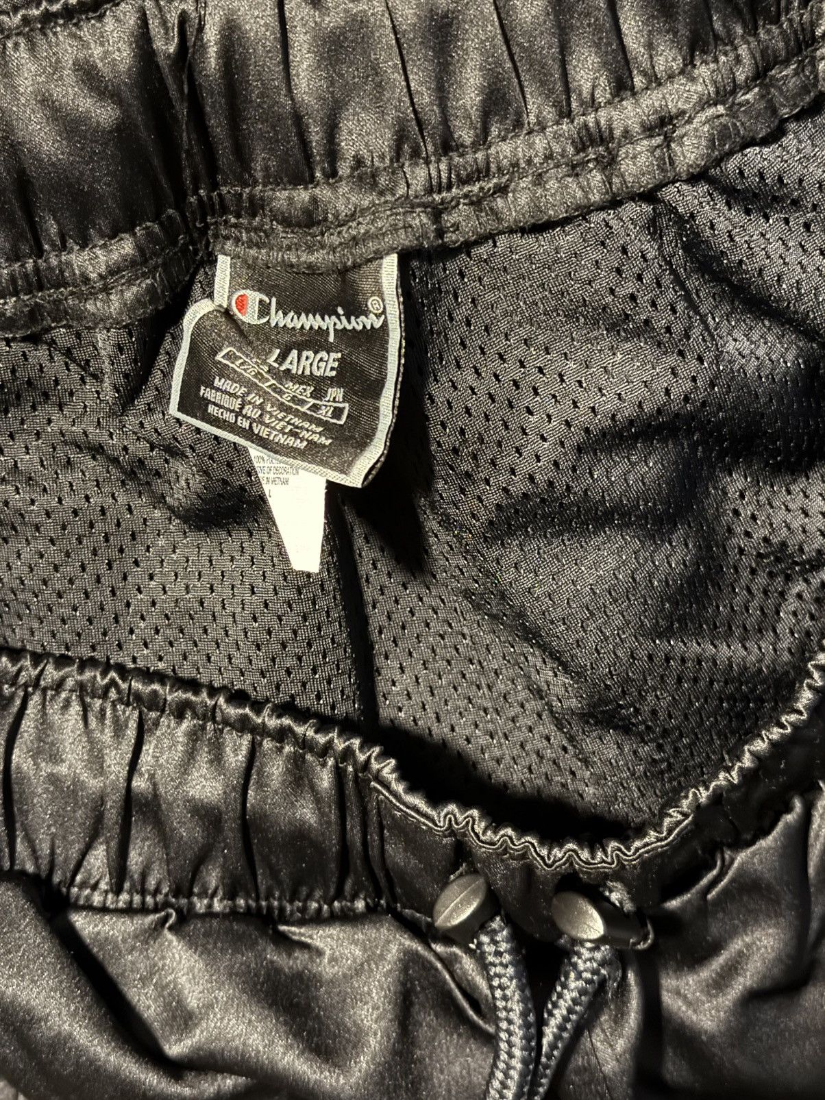 Champion Vintage Champion Satin Double Logo Track Pants VNDS Size US 34 / EU 50 - 9 Thumbnail