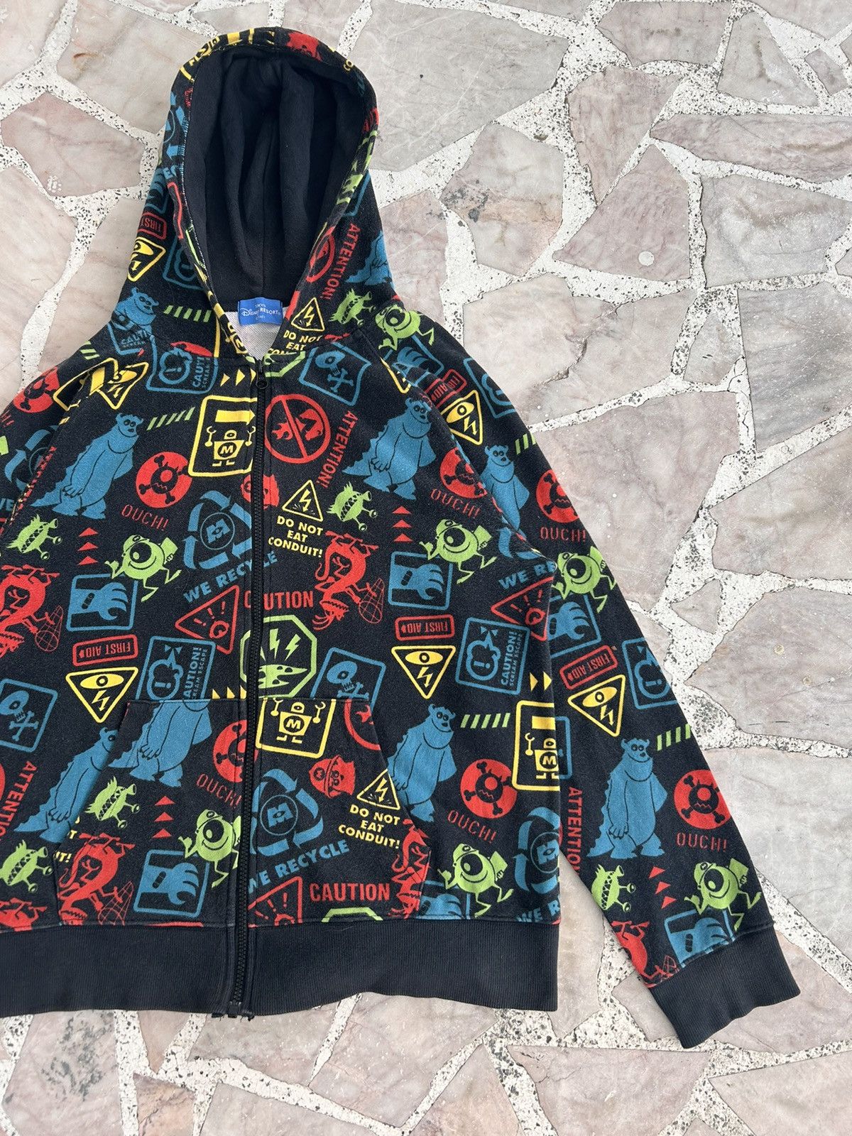 Disney Disney tokyo monster inc y2k zipper jacket Size US L / EU 52-54 / 3 - 4 Thumbnail