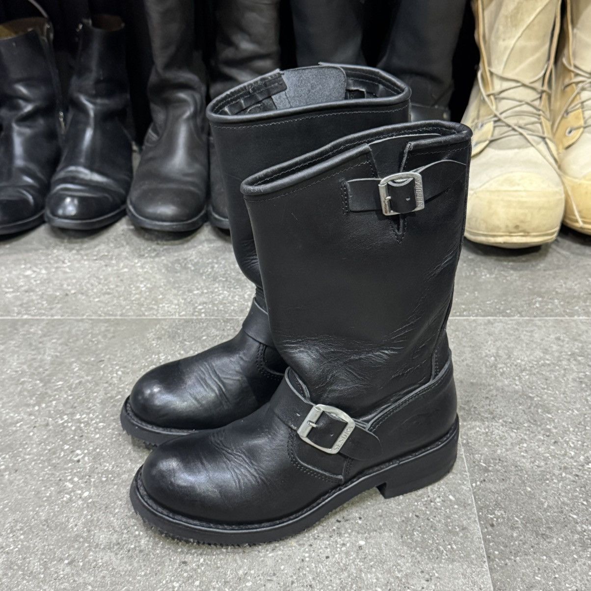 Sendra Sendra Leather Engineer Buckle Boots Size US 7 / IT 37 - 11 Thumbnail