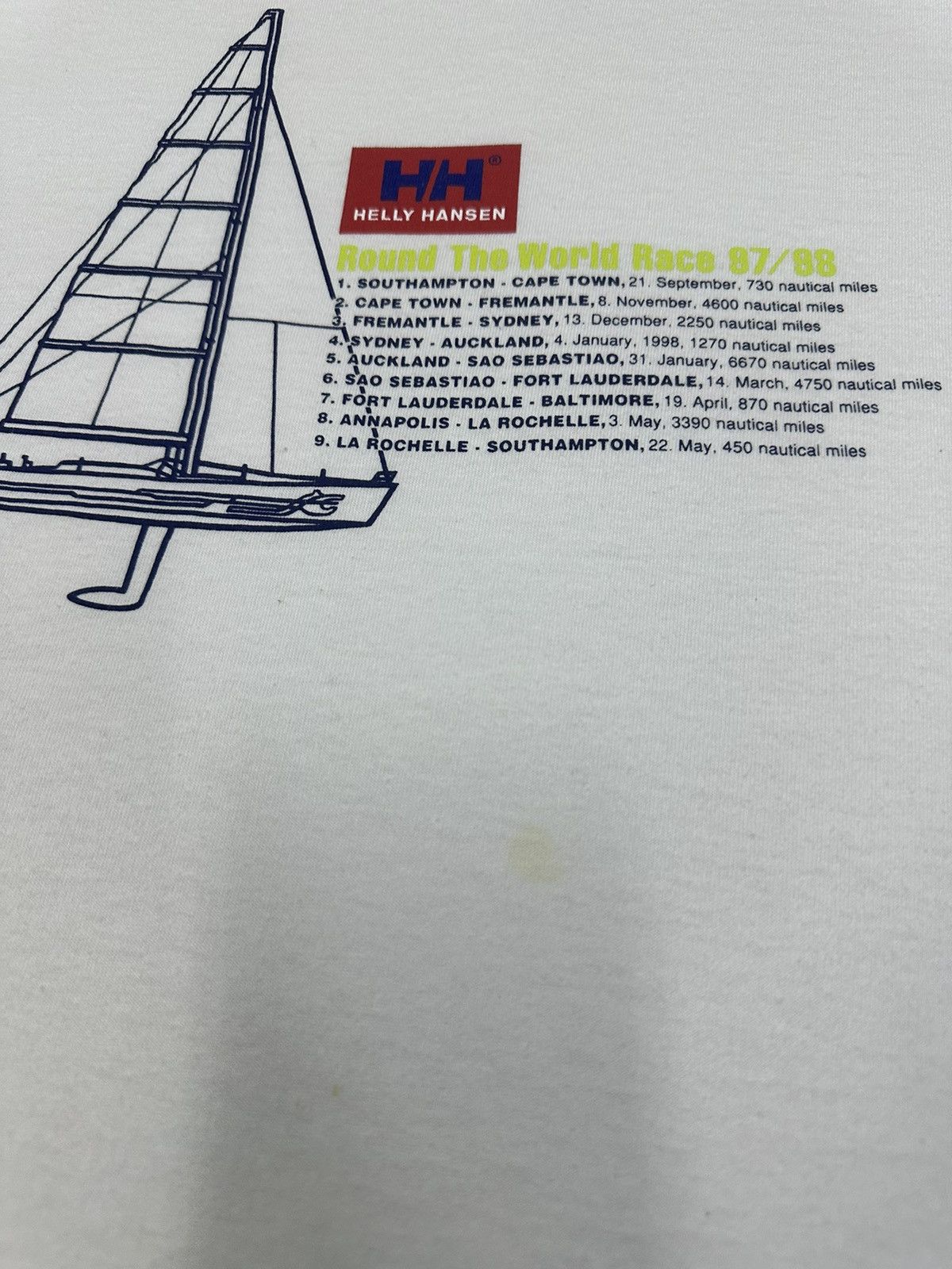 Helly Hansen Vintage Helly Hansen 90s Single Stitch Tshirt A224 Size US M / EU 48-50 / 2 - 8 Thumbnail