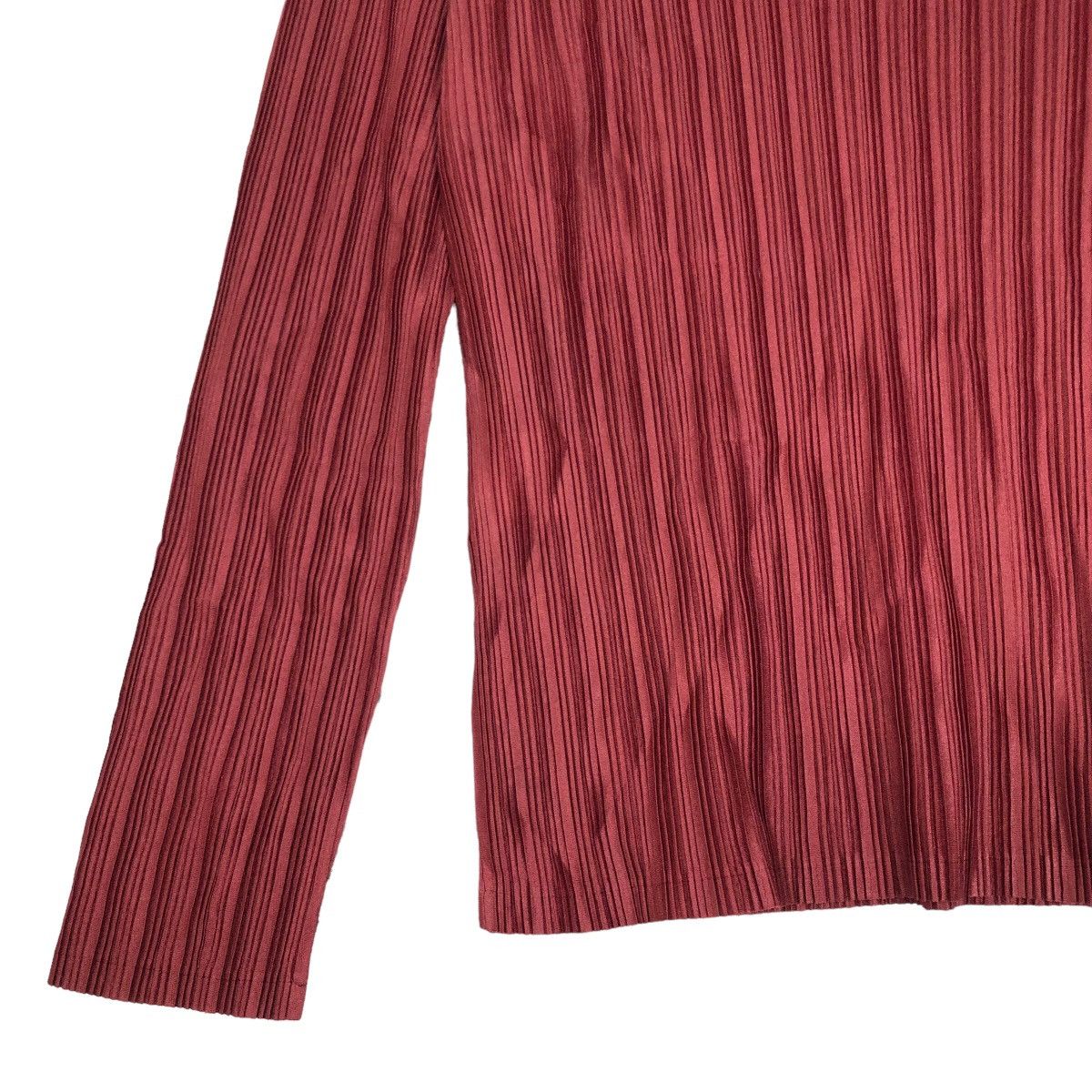 Issey Miyake Vintage Pleats Please Issey Miyake Turtleneck Pleated Top Size S / US 4 / IT 40 - 7 Thumbnail