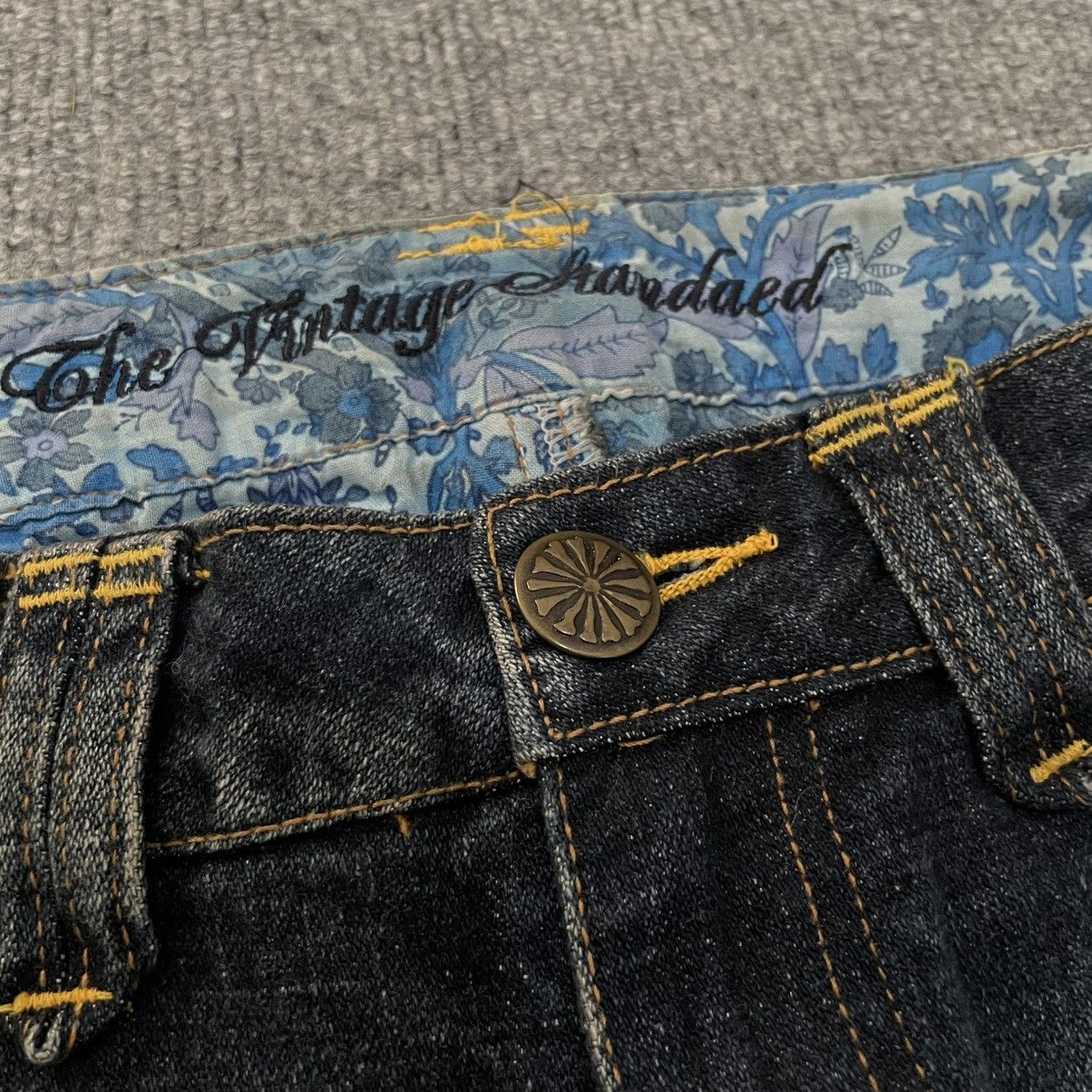 Japanese Brand Womens Flared Denim Jeans Stretch LGB if six was nine y2k Size 30" / US 8 / IT 44 - 4 Thumbnail