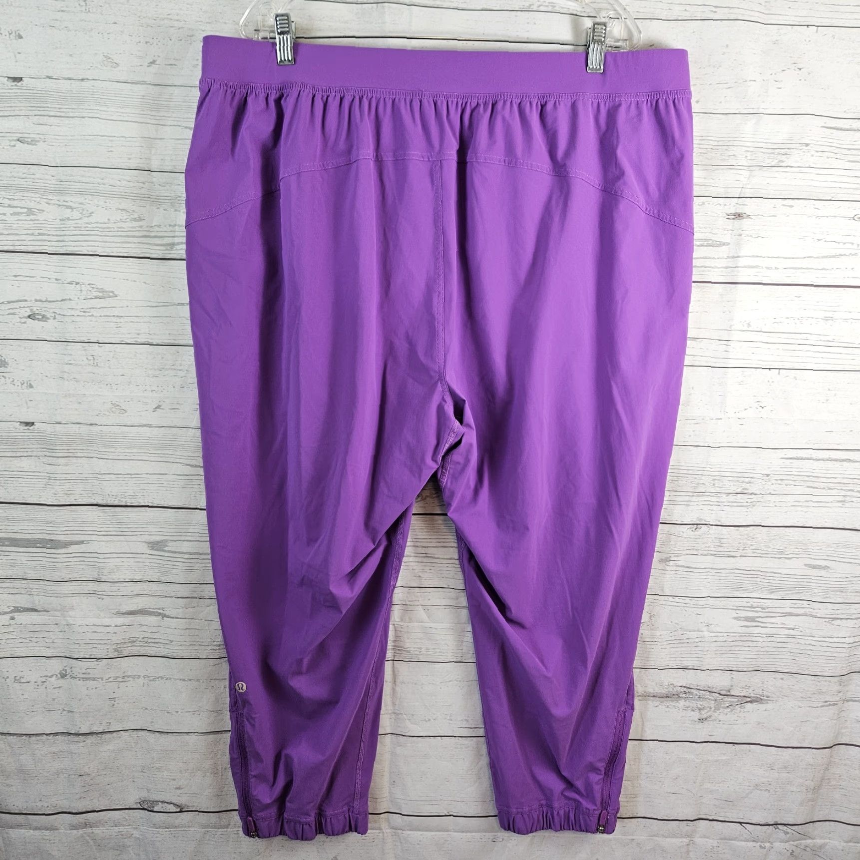 Lululemon Lululemon Women's Adapted State High Rise Cropped Jogger Sz 20 Purple Size 42" / US 20 - 3 Thumbnail