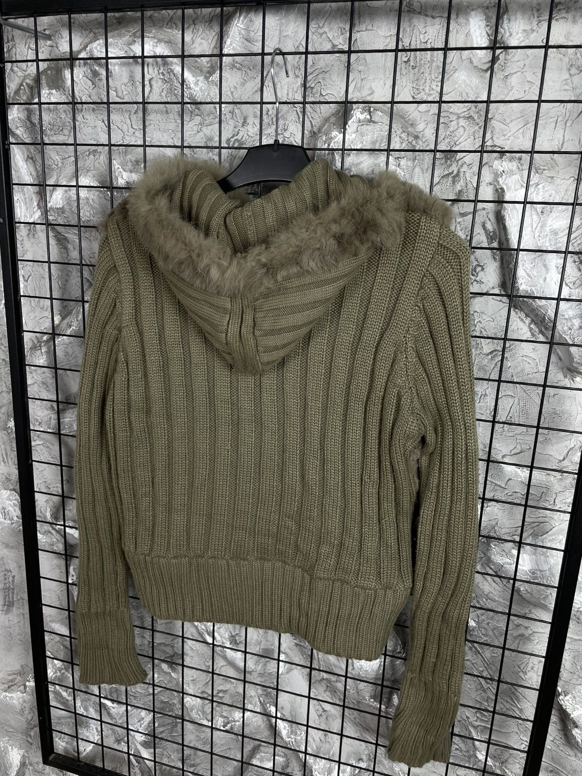 If Six Was Nine Y2K Punk Soft Fur / Knit Jacket LGB Kmrii Rick Owens Style Size US S / EU 44-46 / 1 - 8 Thumbnail