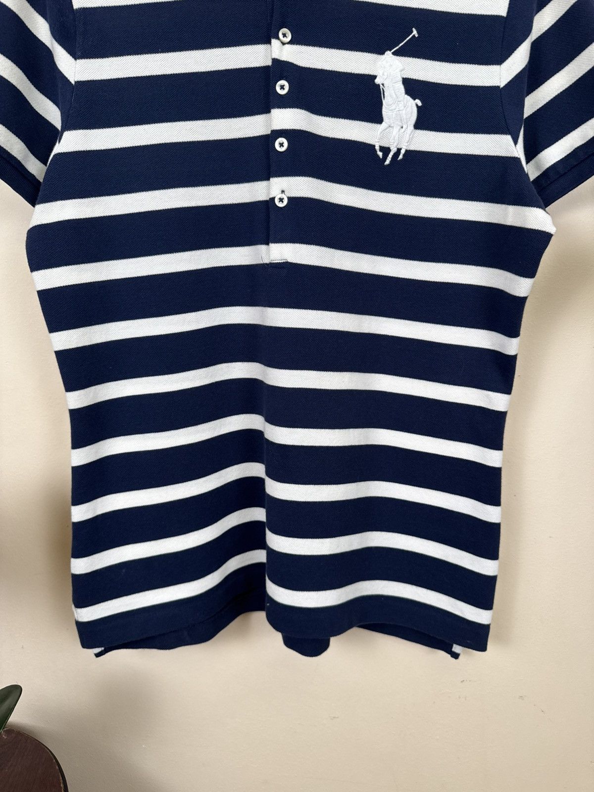 Polo Ralph Lauren Vintage Polo Ralph Lauren T shirt Striped Big Pony XL Women Size XL / US 12-14 / IT 48-50 - 13 Thumbnail