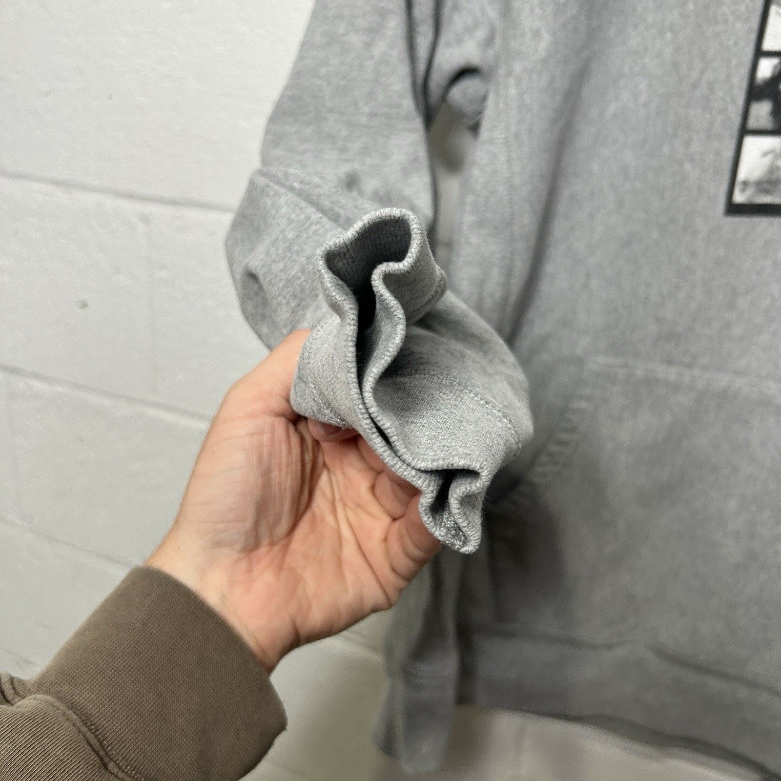 Supreme Supreme Sumo Hooded Sweatshirt “Light Grey” FW16 Size US XL / EU 56 / 4 - 6 Thumbnail