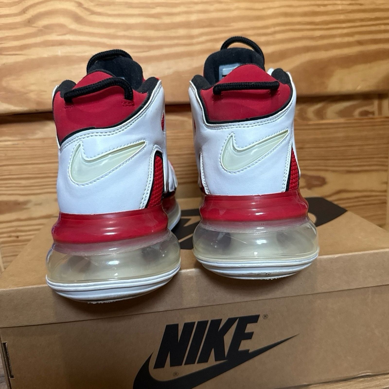 Nike Nike Air More Uptempo 720 QS 2 Varsity Red Size US 11 / EU 44 - 6 Thumbnail