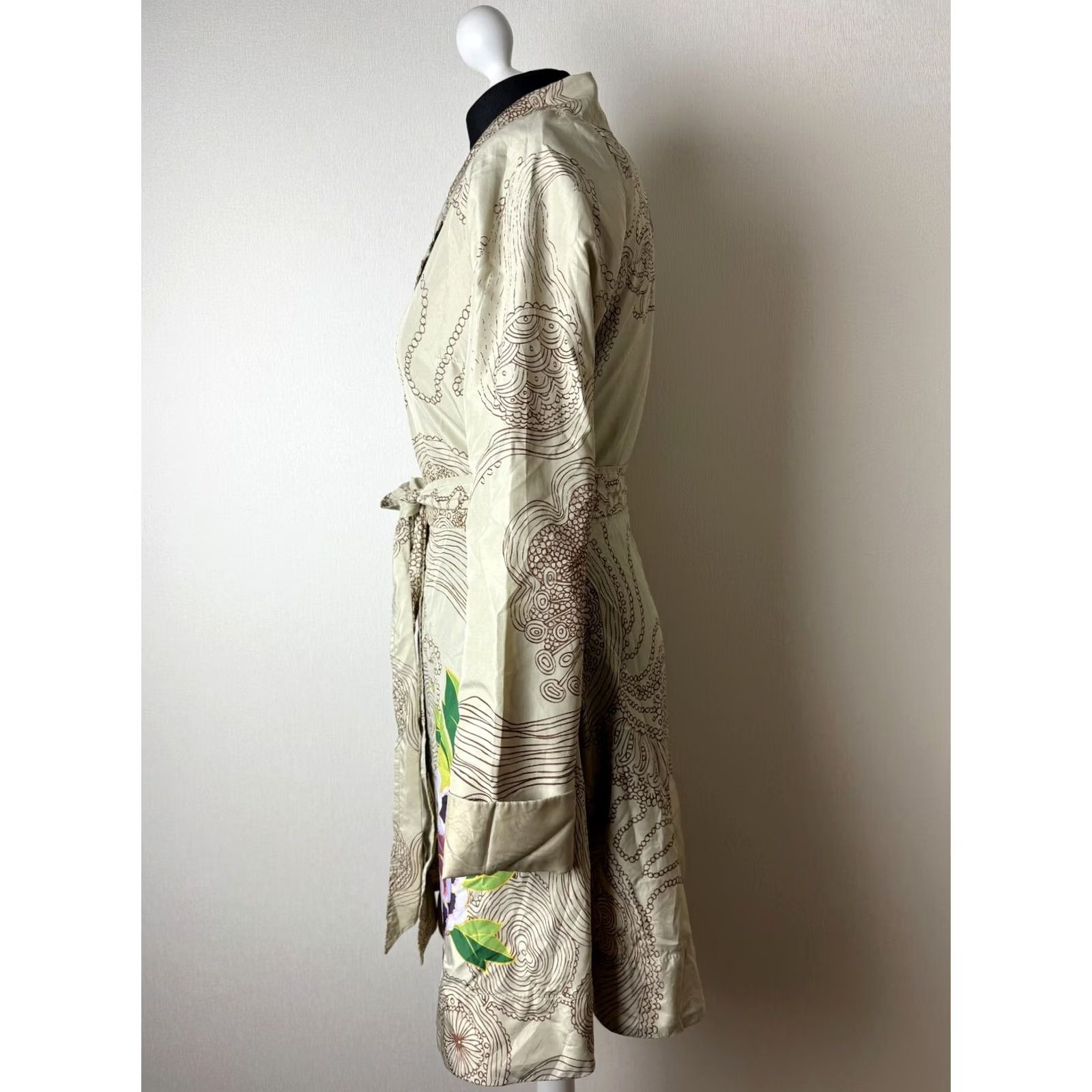 Desigual Desigual Coat Womens Trench 36 Multicoloured Overcoat Jacket Size 36 Womens Size XS / US 0-2 / IT 36-38 - 7 Thumbnail