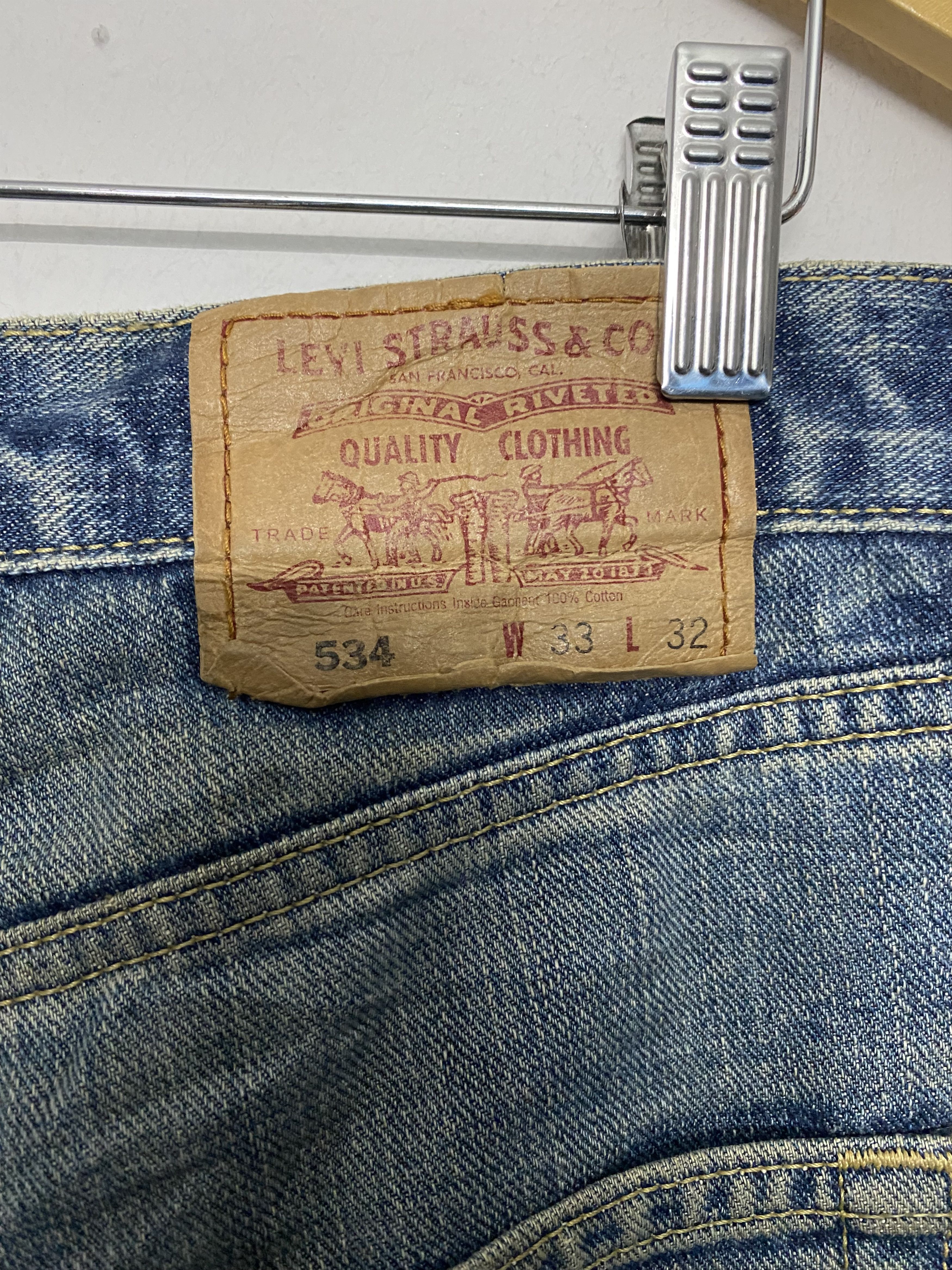 Levi's Vintage Clothing Vintage Levi’s 534 Made In Japan Jeans Size US 34 / EU 50 - 9 Thumbnail