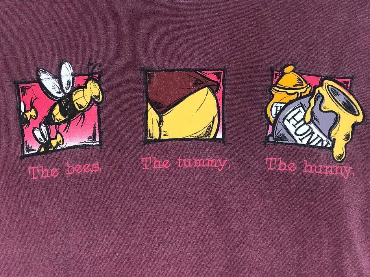 Disney × Vintage vintage Winnie The Pooh cartoon Size US L / EU 52-54 / 3 - 3 Thumbnail
