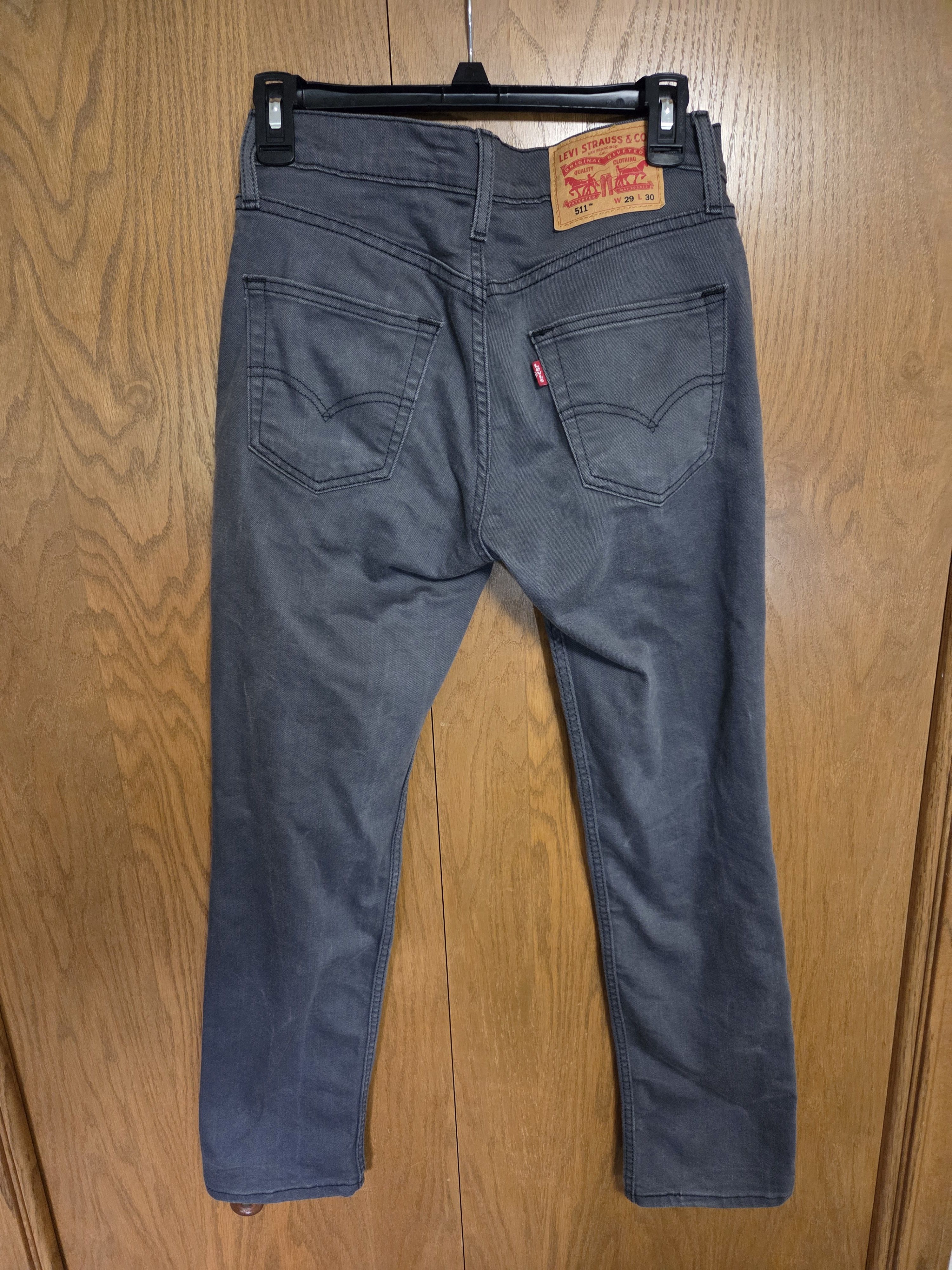 Levi's Levi's Grey Denim Jeans Size US 29 - 3 Thumbnail