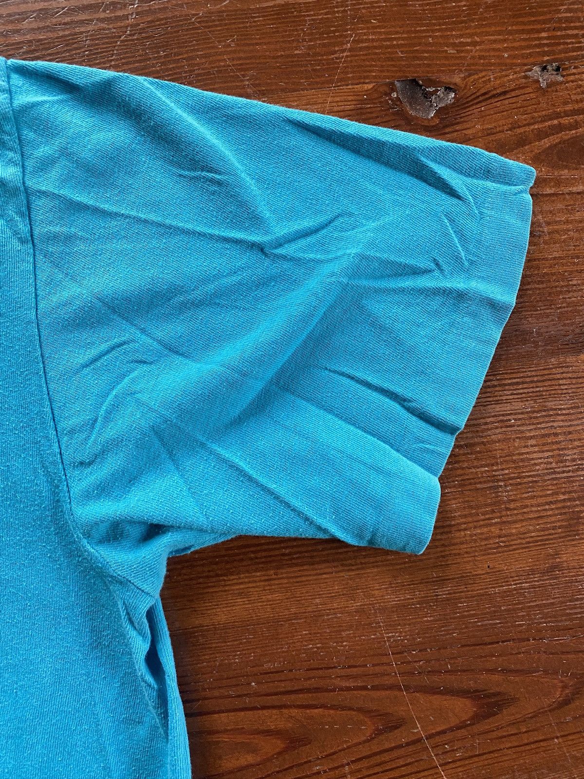 Vintage Vintage 80’s Santa Barbara Blue Single Stitch Tee Size US M / EU 48-50 / 2 - 6 Thumbnail