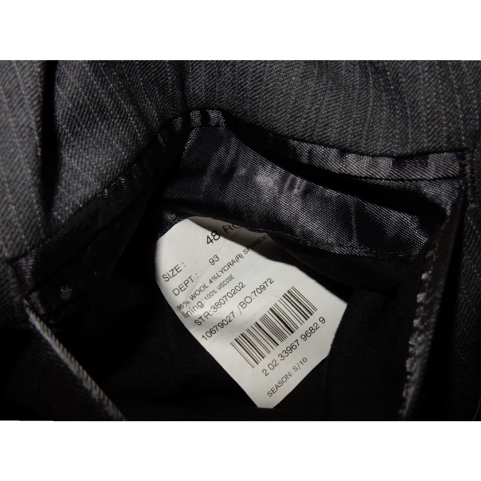 Brooks Brothers Brooks Brothers Men's 1 Piece Plaid Wool Blazer Sport Coat Brown 43T Size 48R - 6 Thumbnail