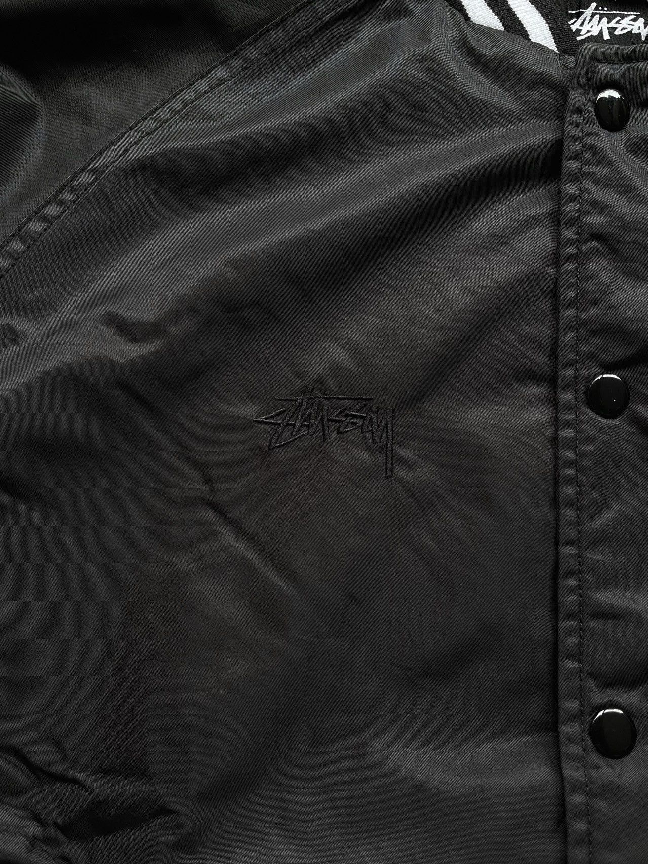 Stussy Vintage Stüssy Varsity Nylon Jacket Size US M / EU 48-50 / 2 - 5 Thumbnail