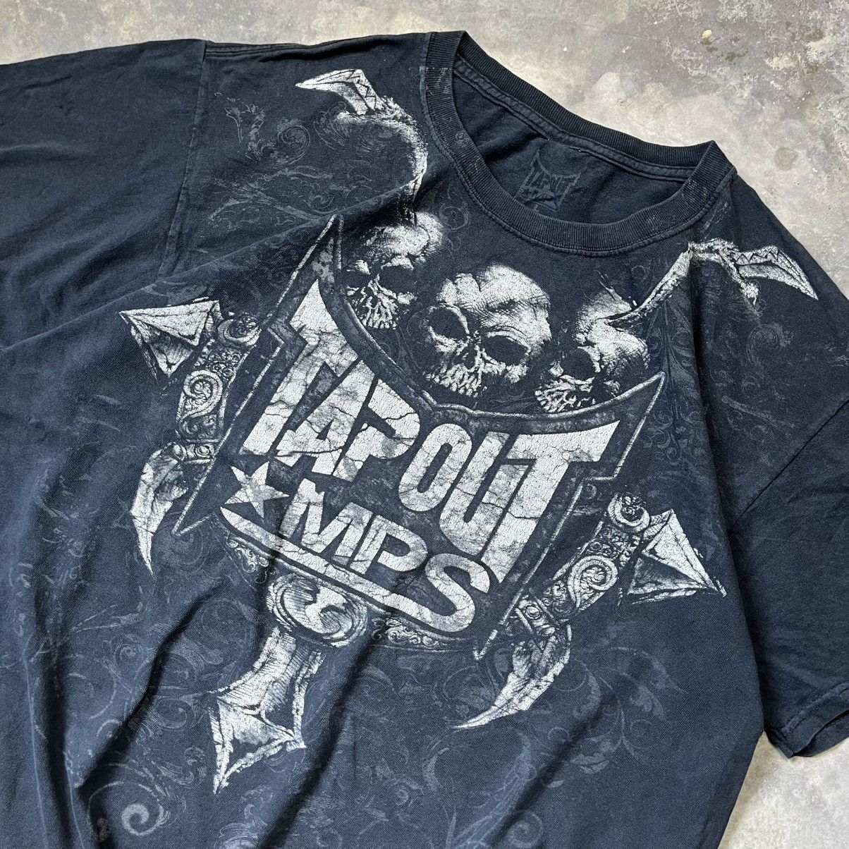 Tapout × Vintage Vintage Y2K Tapout MPS Skull Size US M / EU 48-50 / 2 - 2 Thumbnail