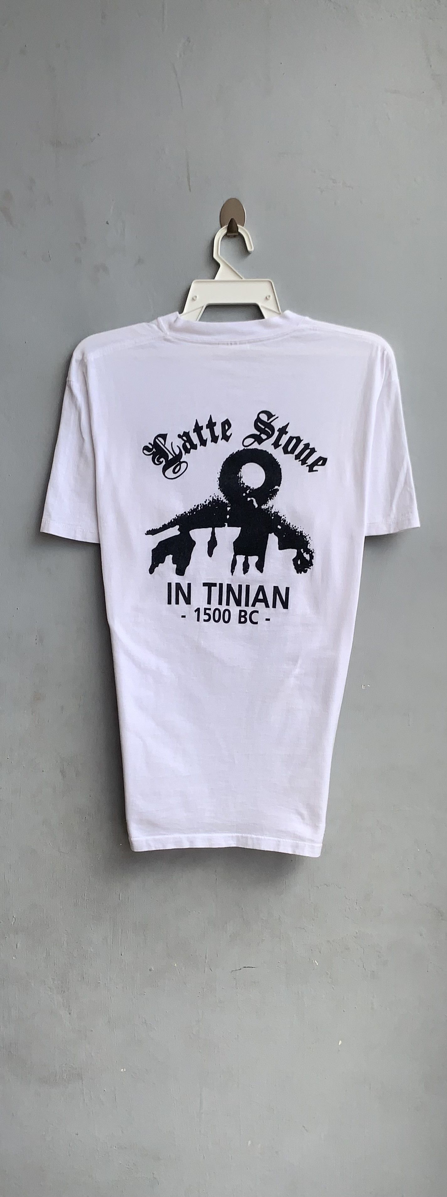 Vintage Latte Stone In Tinian Vintage Shirt Size US L / EU 52-54 / 3 - 1 Thumbnail