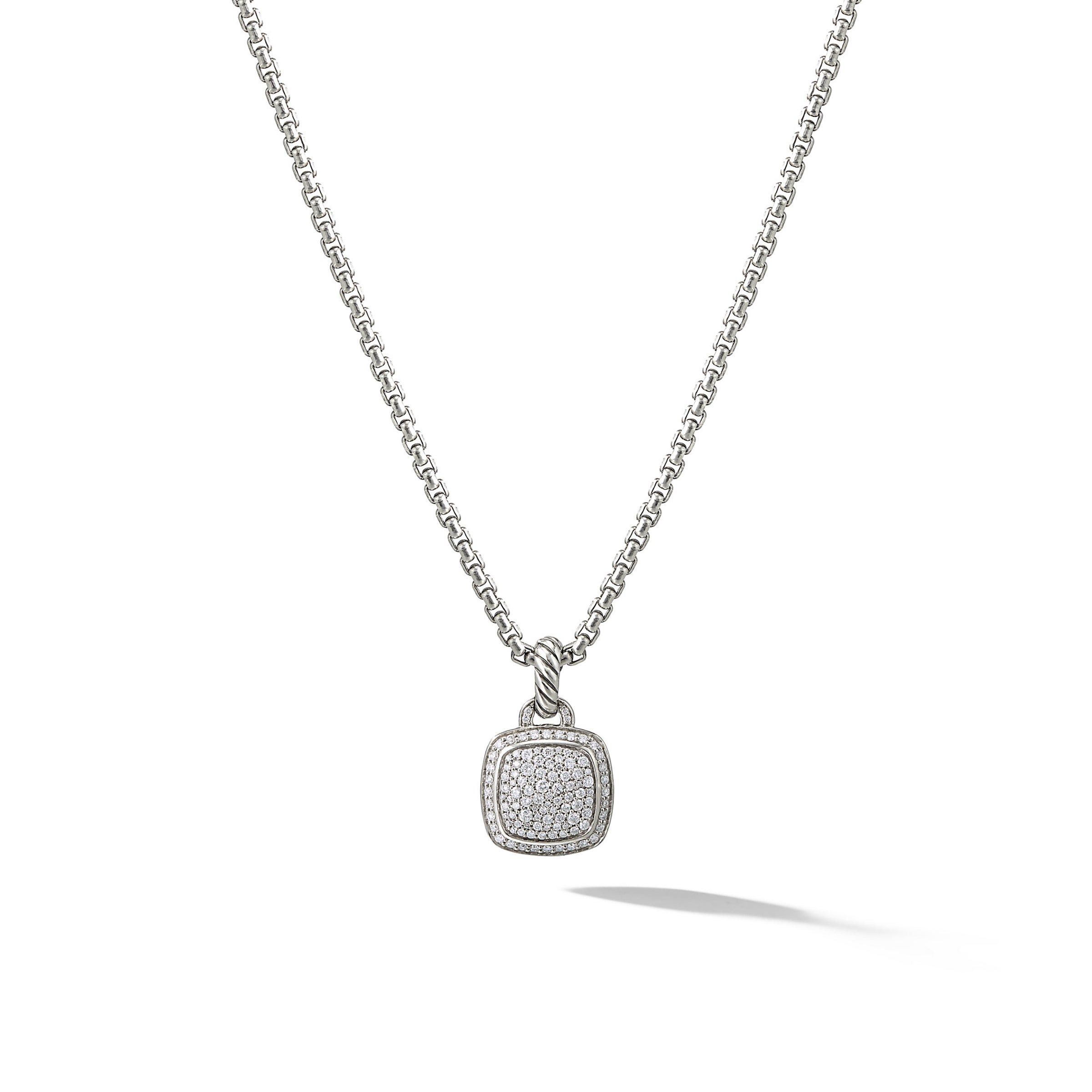 David Yurman o1w1db10526 D12488D Size:7/ Pendant in Silver with Diamond Size ONE SIZE - 1 Thumbnail