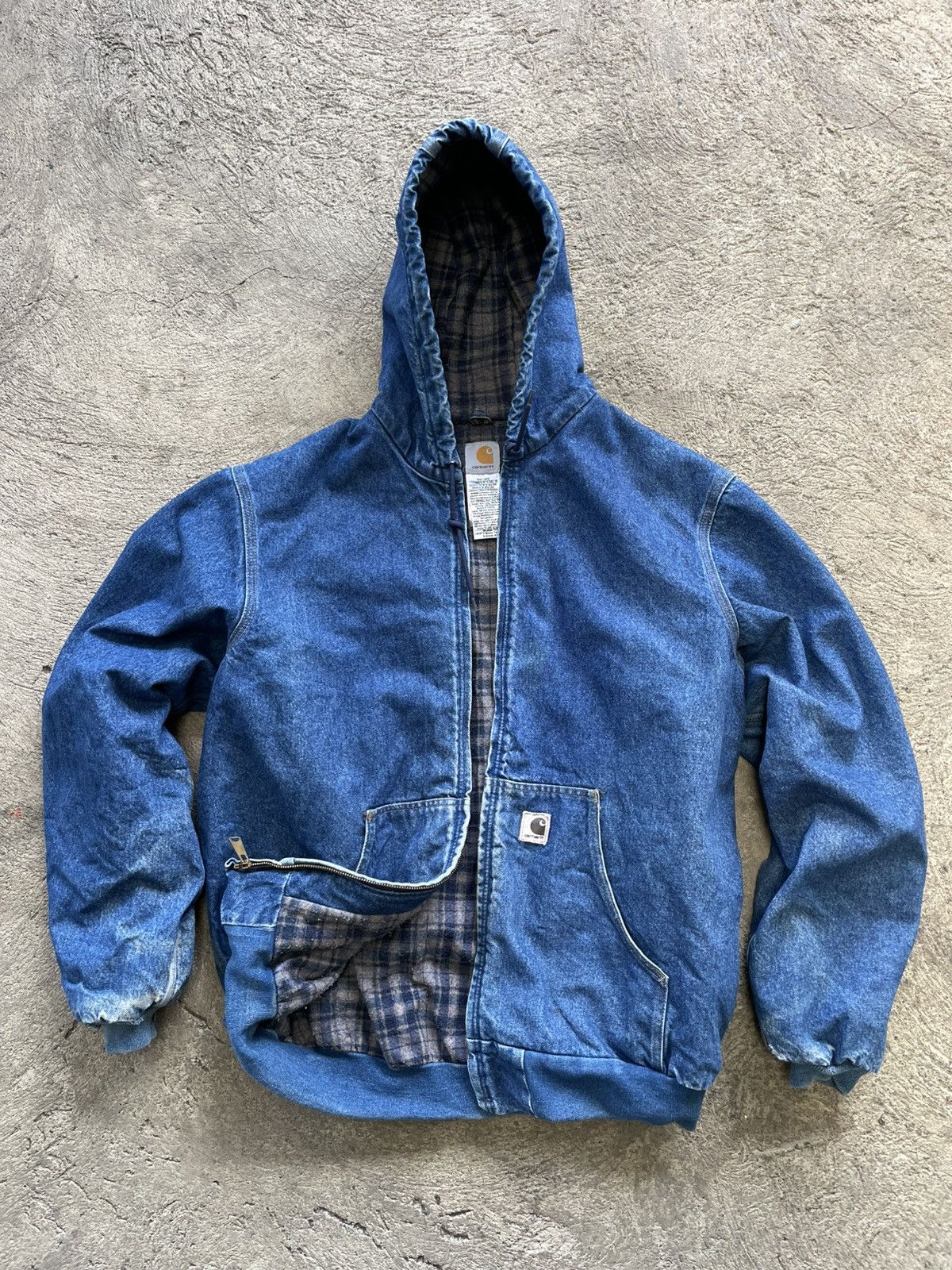 Carhartt Denim Active Carhartt Jacket DST Size US XL / EU 56 / 4 - 3 Thumbnail