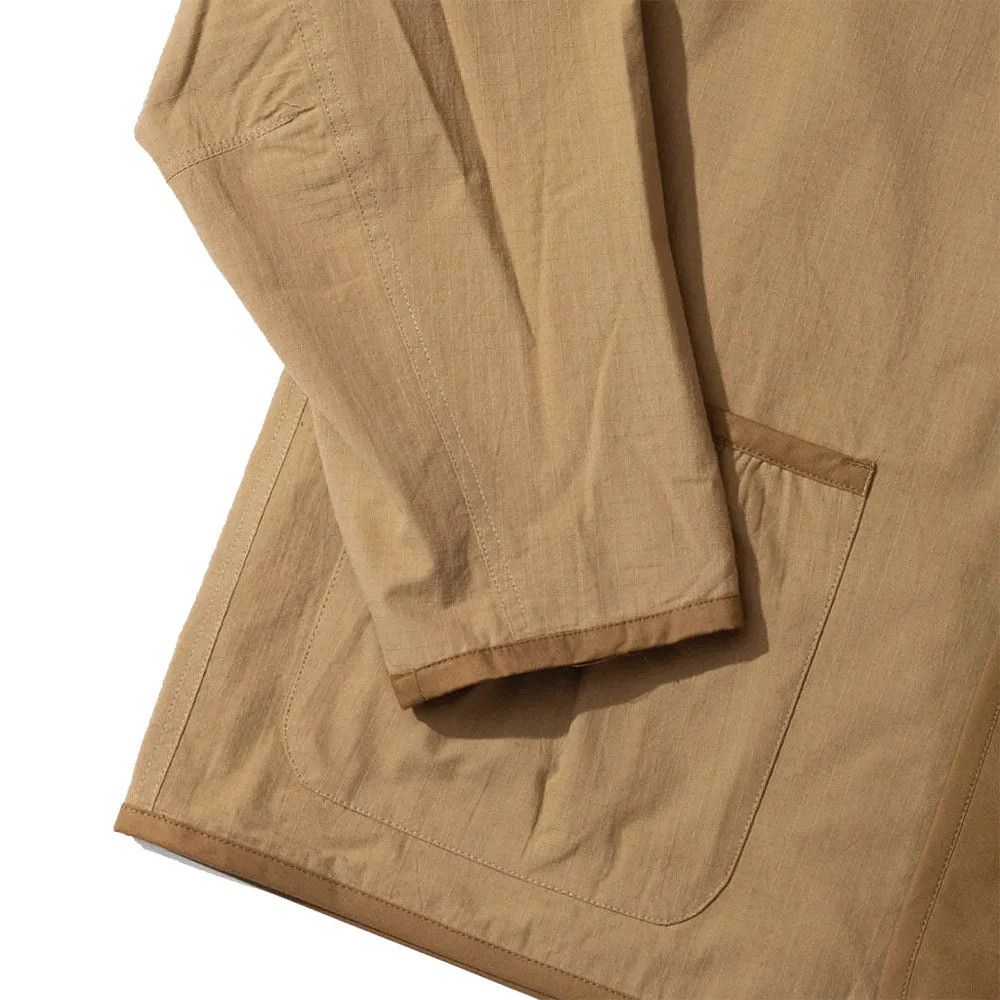 Adish o1mle1224 Qrunful Cotton Liner Ripstop Jacket in Brown Size US XL / EU 56 / 4 - 4 Thumbnail