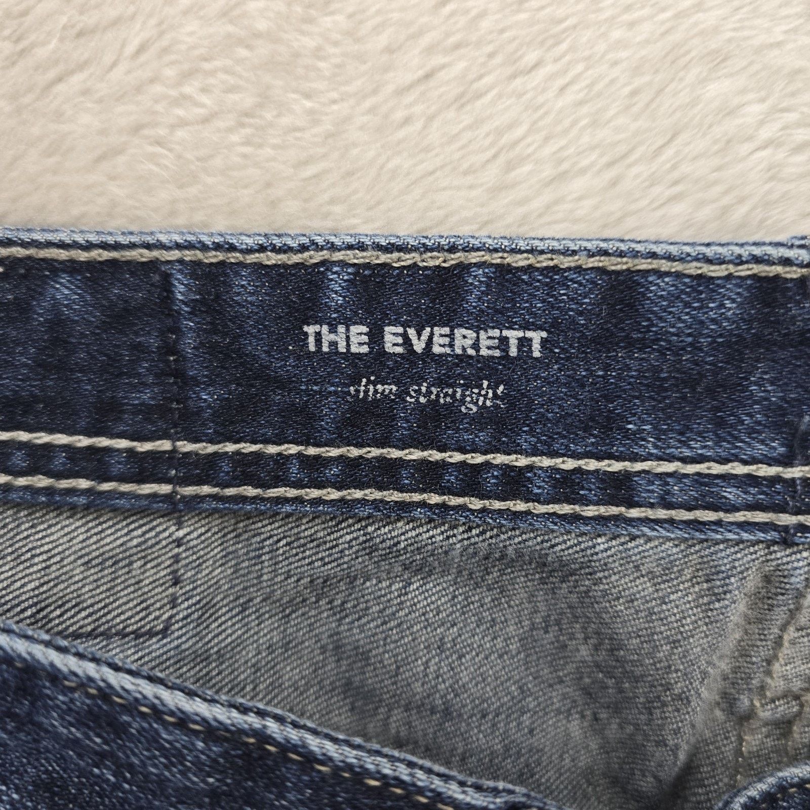AG Adriano Goldschmied AG Adriano Goldschmied Jeans 30 The Everett Slim Straight Size US 30 / EU 46 - 7 Thumbnail