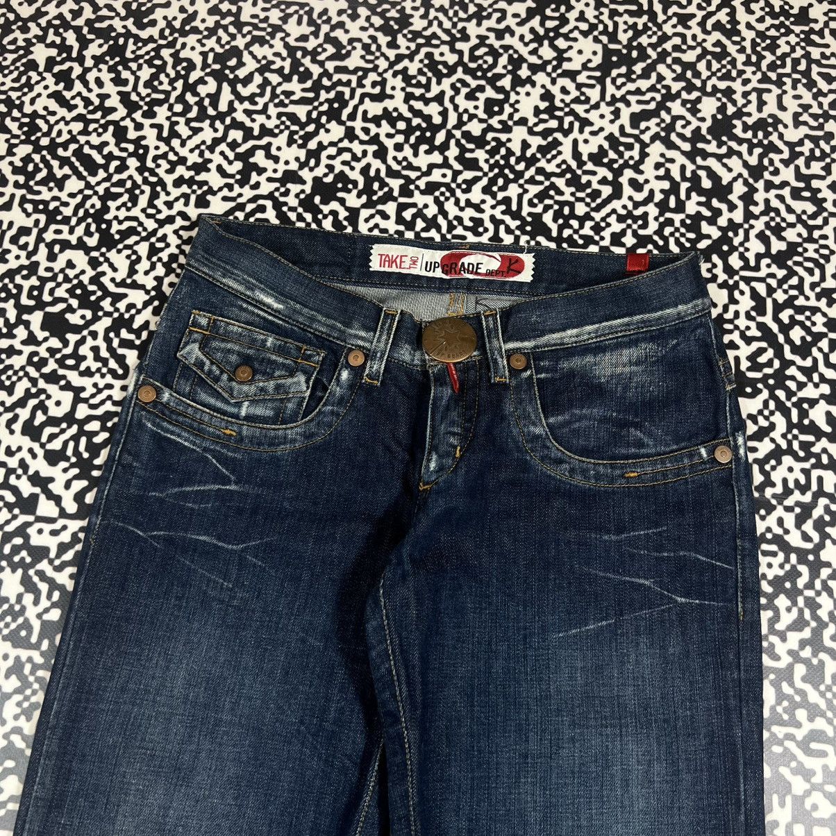 Japanese Brand Vintage Y2K Take Two Japanese Style Wide Retro Jeans Size 28" / US 6 / IT 42 - 3 Thumbnail