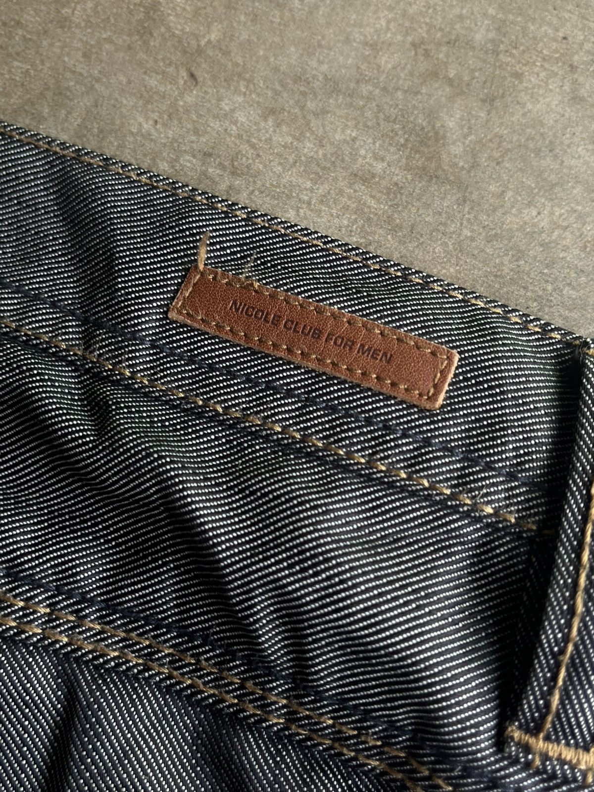 Isamu Katayama Backlash NCFM JAPANESE NICOLE CLUB FOR MEN FLARE DENIM PANTS BOOT CUT Size US 32 / EU 48 - 9 Thumbnail
