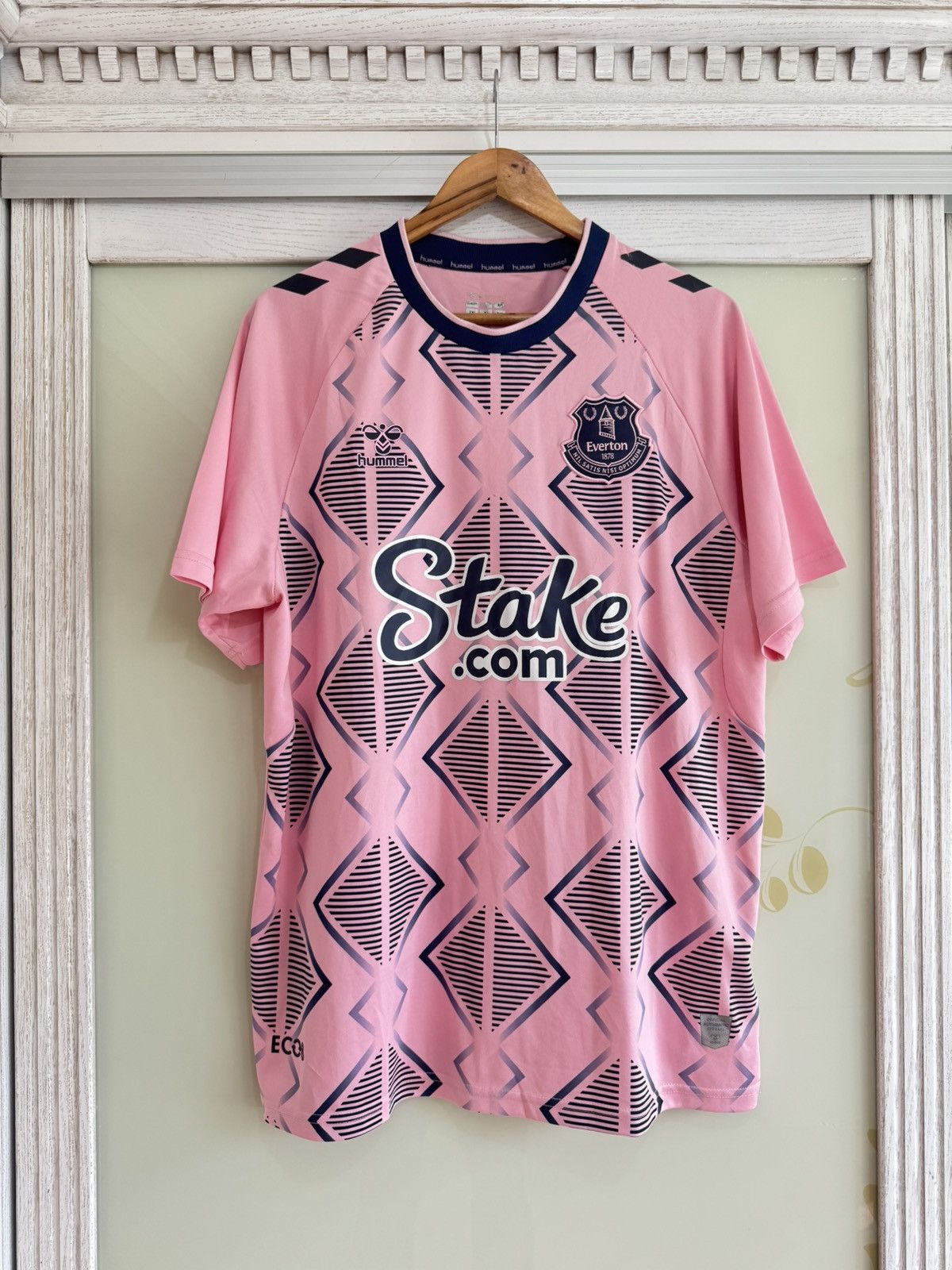 Hummel Everton 2022-2023 Away Soccer Jersey Football Kit Shirt Size US XXL / EU 58 / 5 - 1 Thumbnail