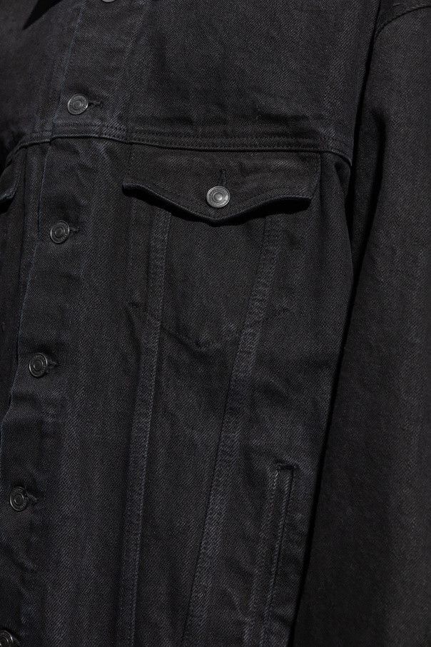 o1mt1gz0924 Oversized Jacket in Black