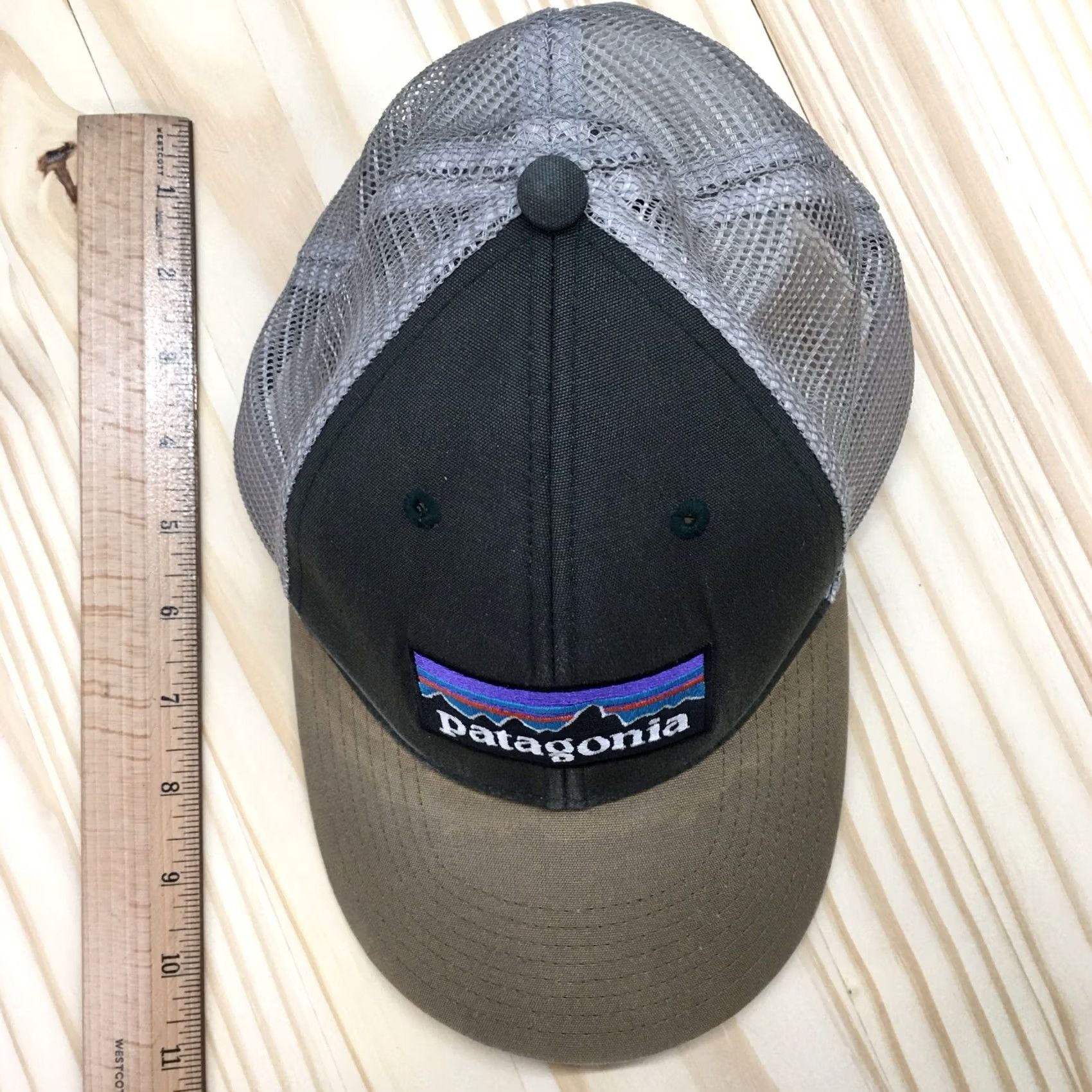 Patagonia Patagonia Trucker Hat Mens Brown OS Adjustable Curved Brim Embroidered Logo Size ONE SIZE - 4 Thumbnail