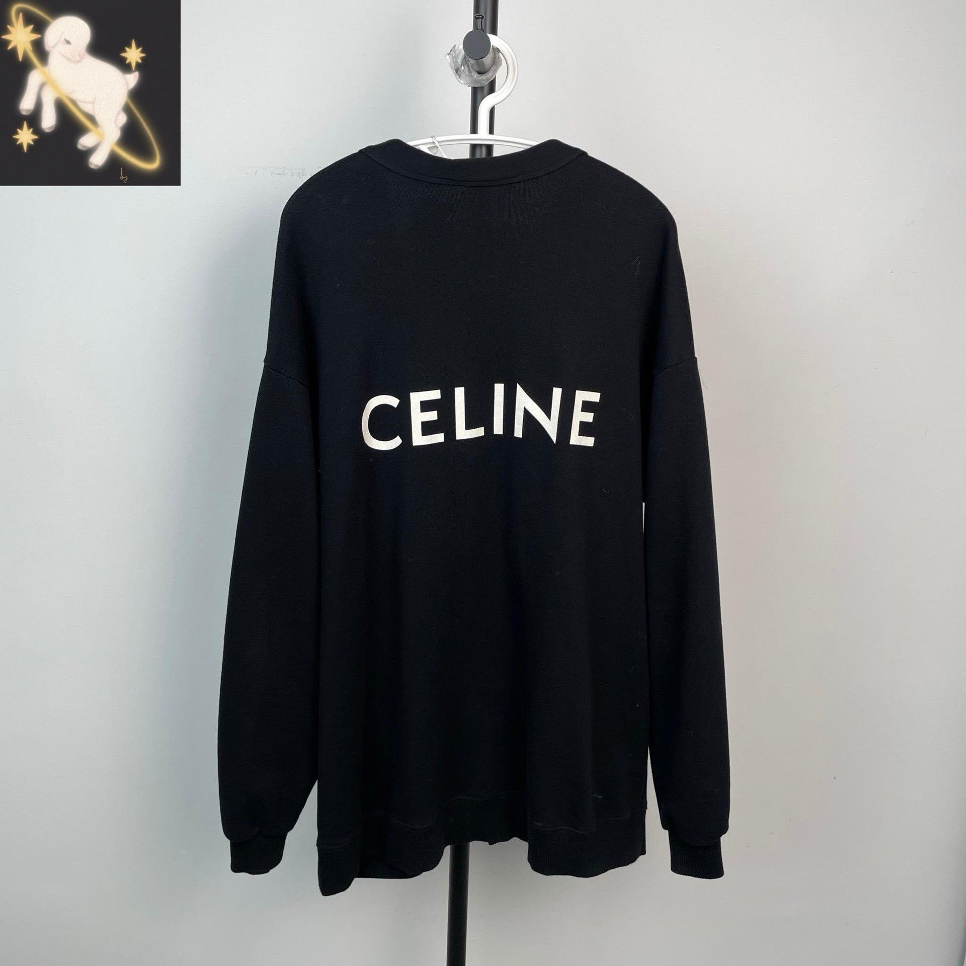 Celine Celine Black Back CELINE Print Knit Cardigan Size XS / US 0-2 / IT 36-38 - 1 Thumbnail