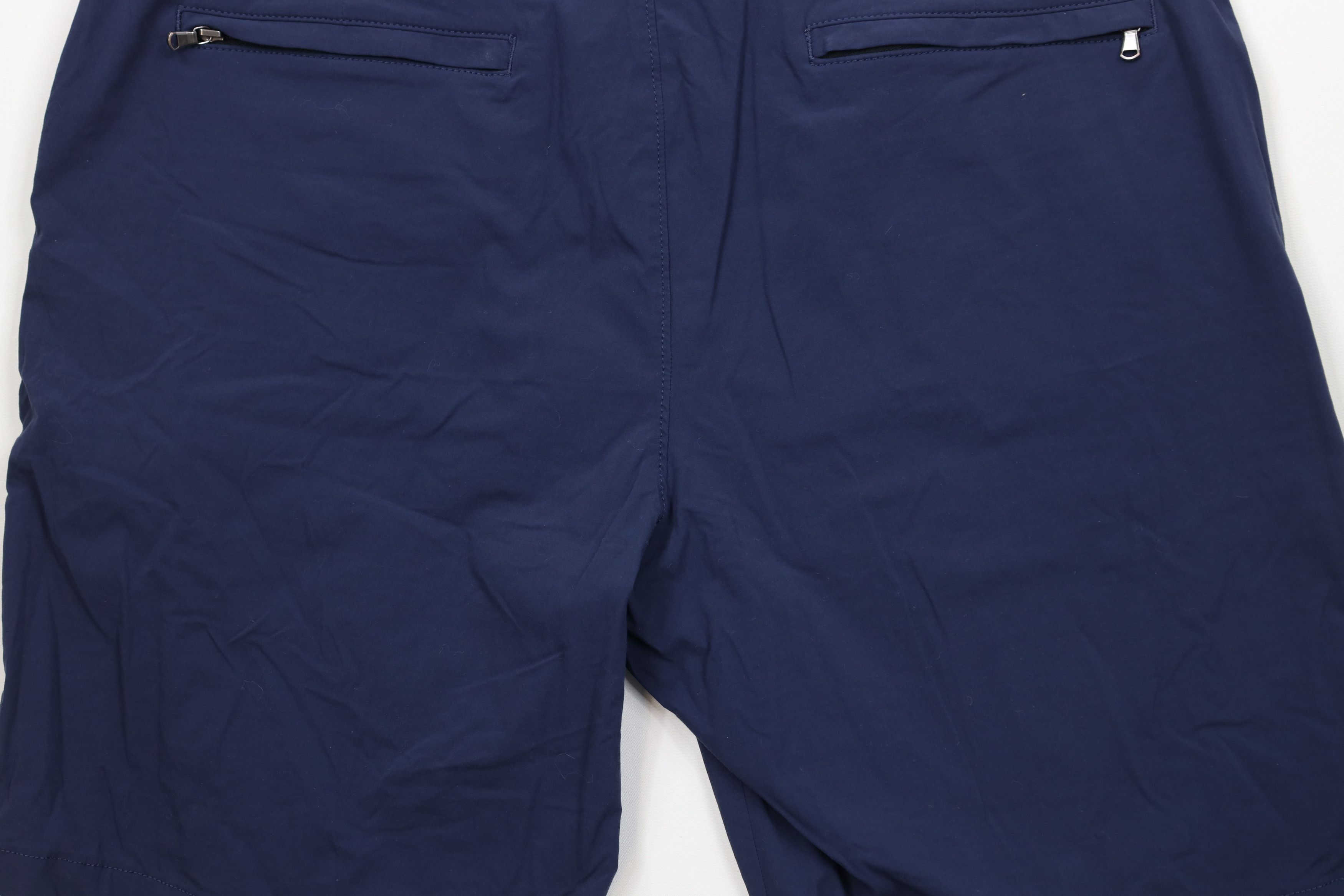 J.Crew × Vintage J Crew Tech Above Knee Golfing Golf Chino Shorts Navy Blue Size US 35 - 13 Thumbnail