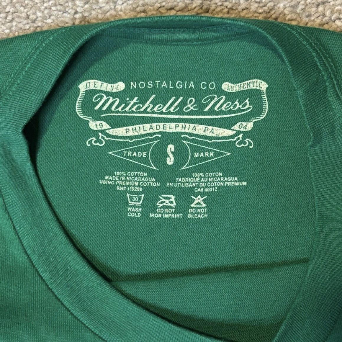 Mitchell & Ness Mitchell & Ness Boston Celtics Clover Logo T-Shirt Small Size US S / EU 44-46 / 1 - 3 Thumbnail