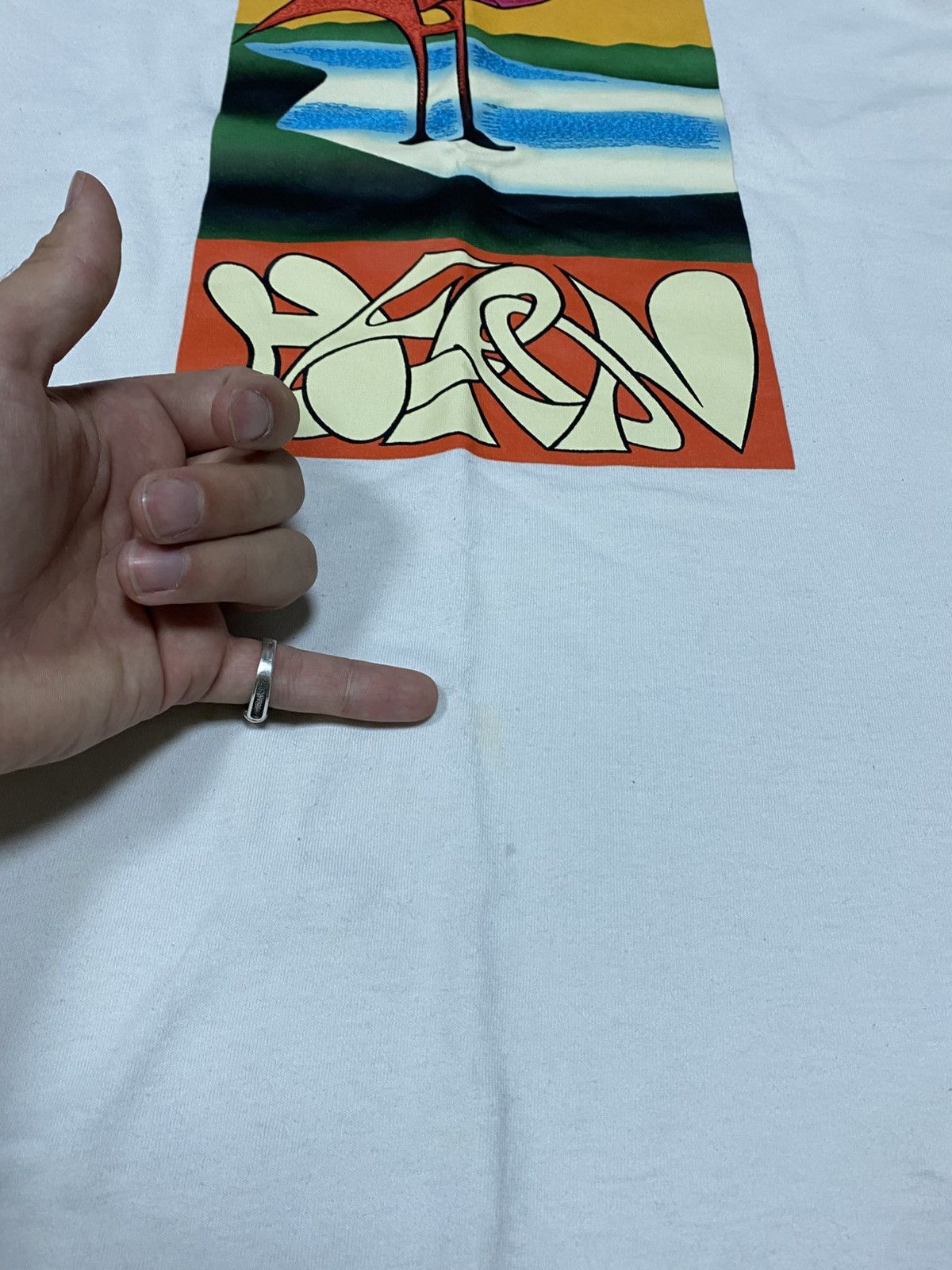 Heron Preston Heron Preston Abstract Graphic bird t-shirt Size US M / EU 48-50 / 2 - 12 Thumbnail