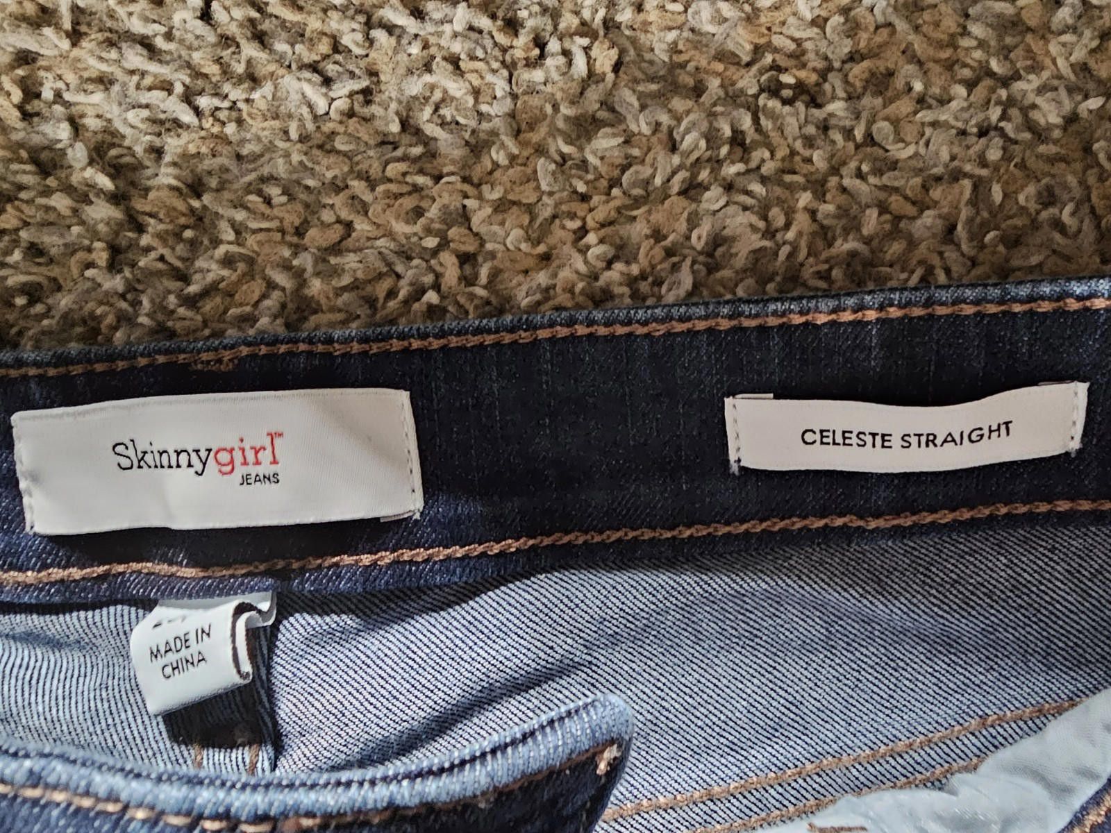 Designer skinnygirl jeans celeste straight 25/0 Size 30" / US 8 / IT 44 - 2 Thumbnail