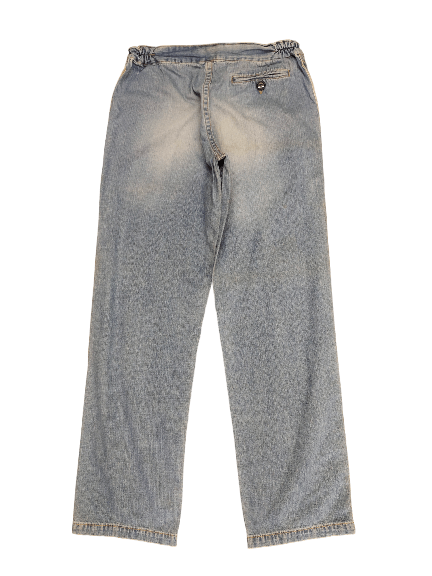 Blue Blue Japan Vintage 90s Blue Blue Japan Loose Wide Leg Denim Pants Size US 30 / EU 46 - 10 Thumbnail