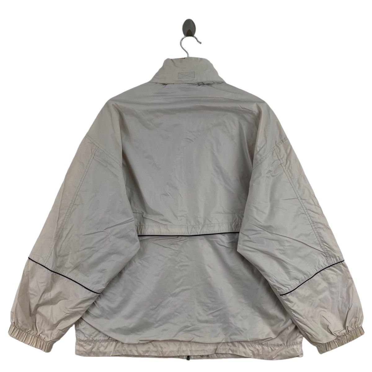 Coach NIKE Embroidered Logo Cream Windbreaker Coach Jacket Varsity Size US L / EU 52-54 / 3 - 2 Thumbnail