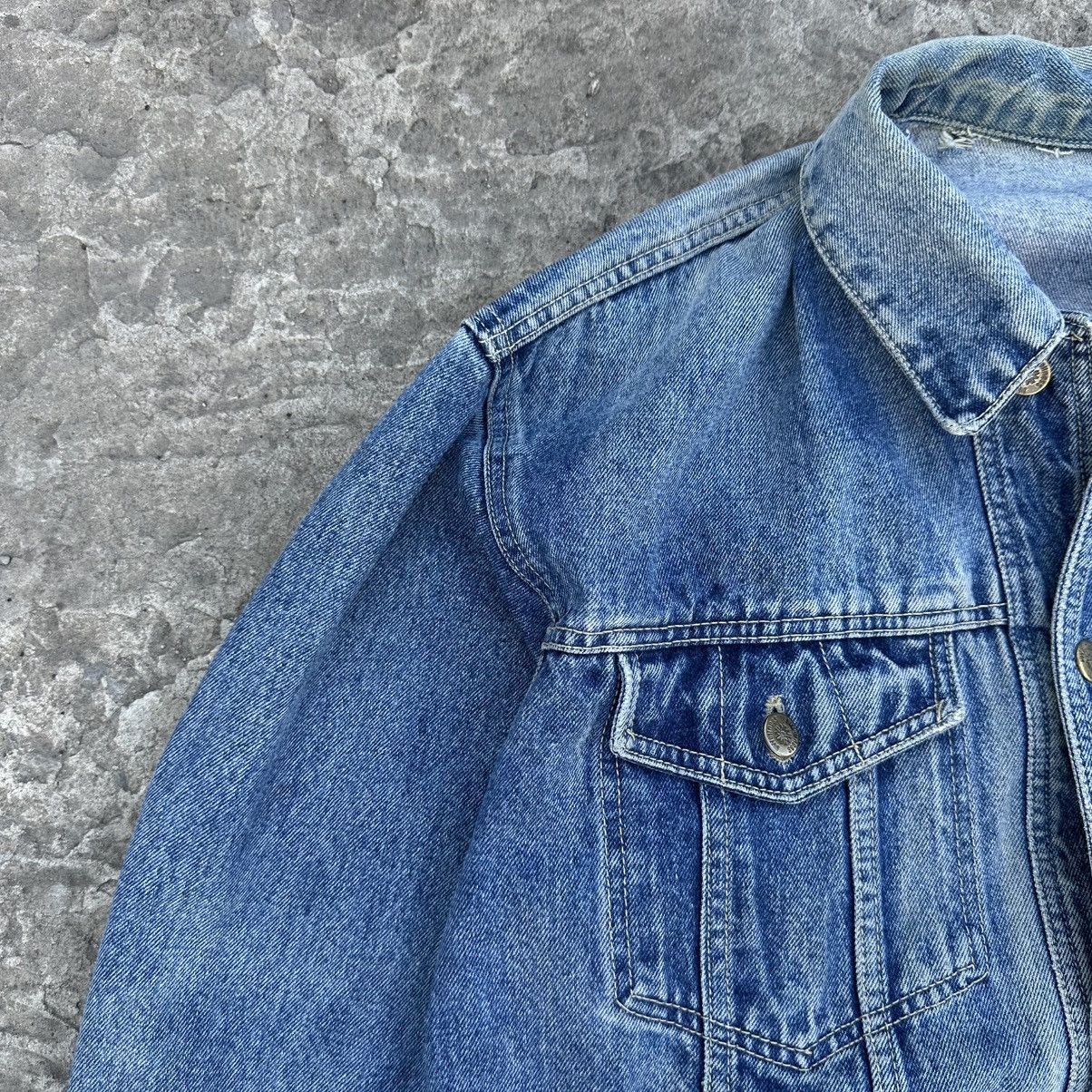 Wellensteyn Vintage Western Denim Jacket Wellness Y2K 80-90s Size US L / EU 52-54 / 3 - 6 Thumbnail