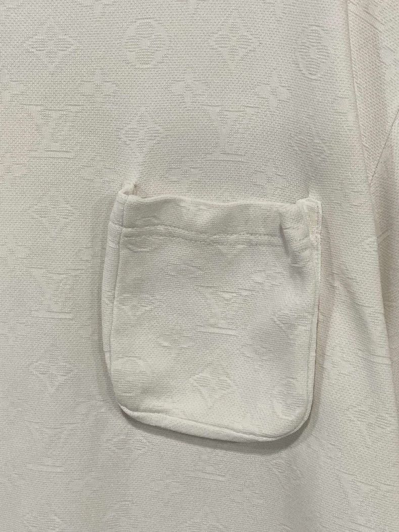 Louis Vuitton Louis Vuitton White Short Sleeve T-shirt-2505 Size US XXL / EU 58 / 5 - 4 Thumbnail