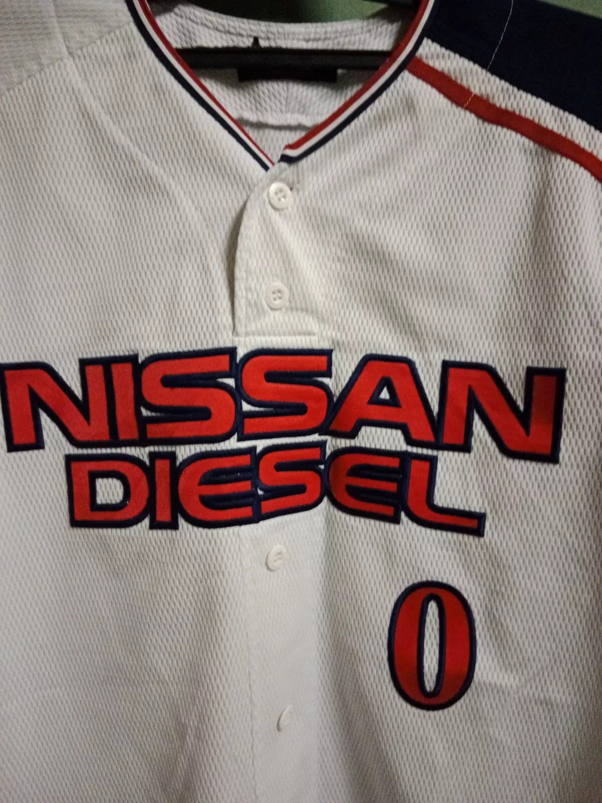 Descente × Japanese Brand Nissan Diesel Match Worn Vintage Japan Baseball Jersey Size US L / EU 52-54 / 3 - 2 Thumbnail