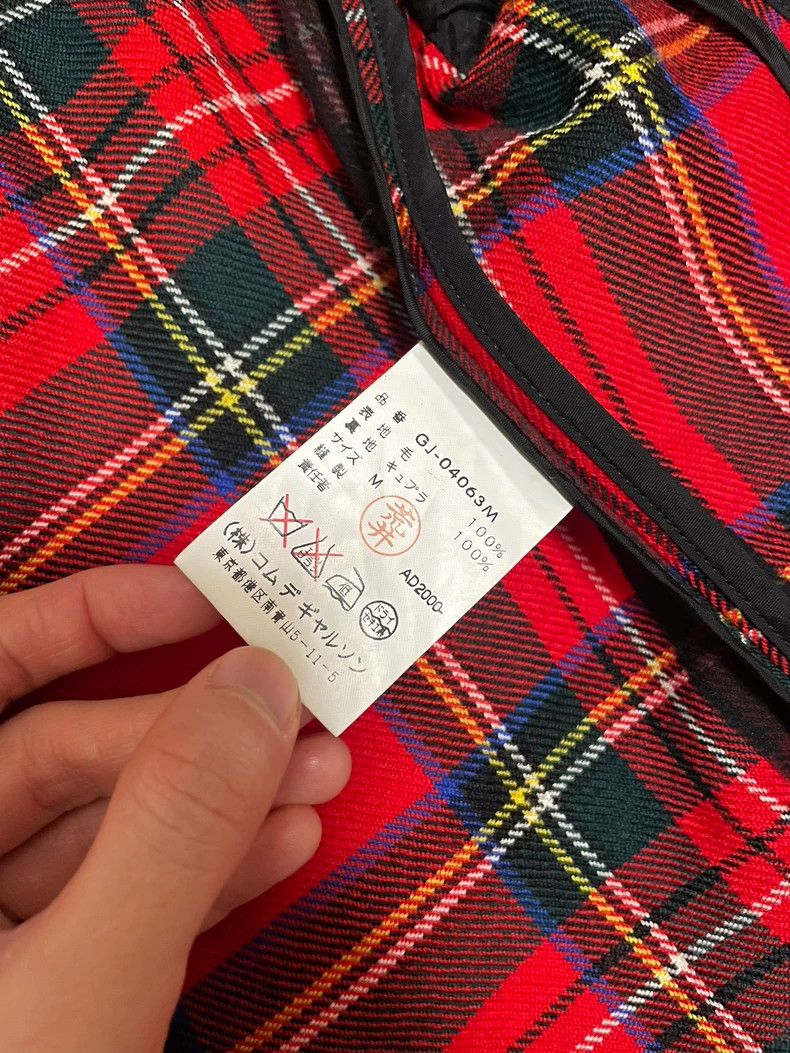 Comme des Garcons Comme des Garcons Red plaid suit with chain Size M / US 6-8 / IT 42-44 - 7 Thumbnail