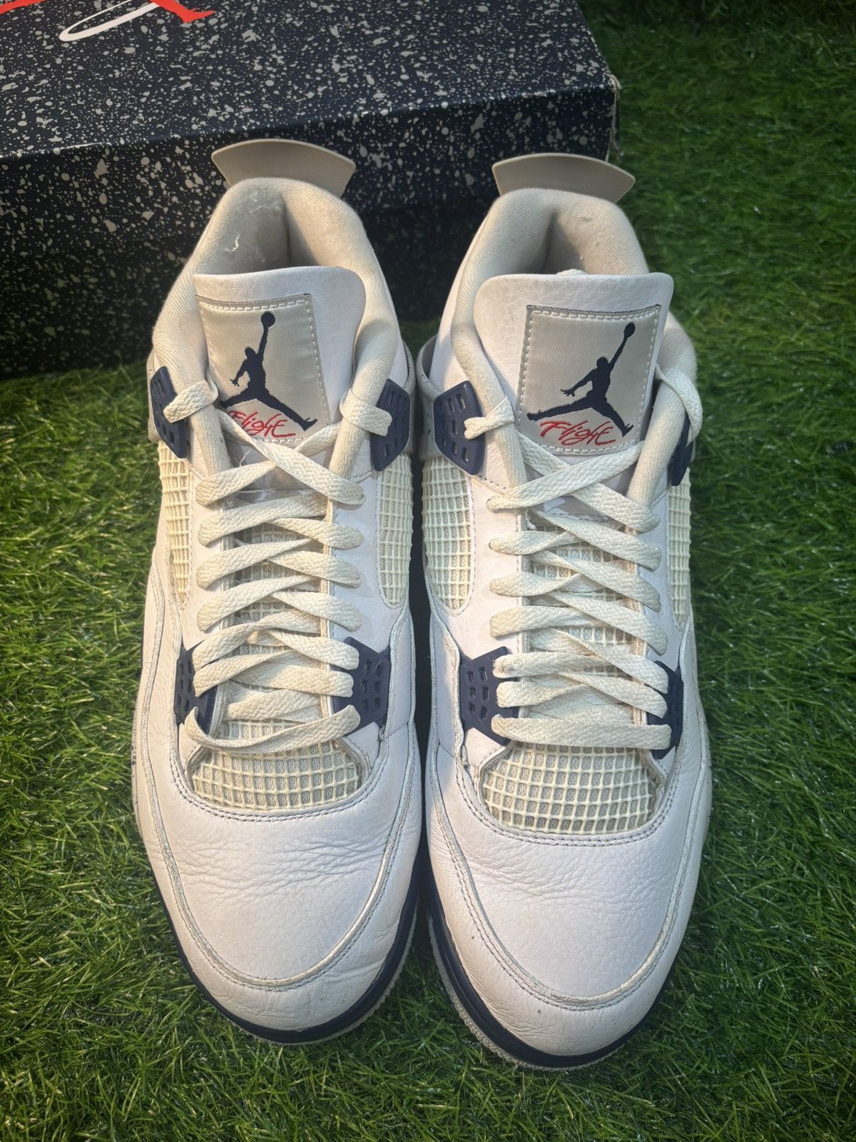 Jordan Brand Jordan 4 midnight navy Size US 13 / EU 46 - 3 Thumbnail