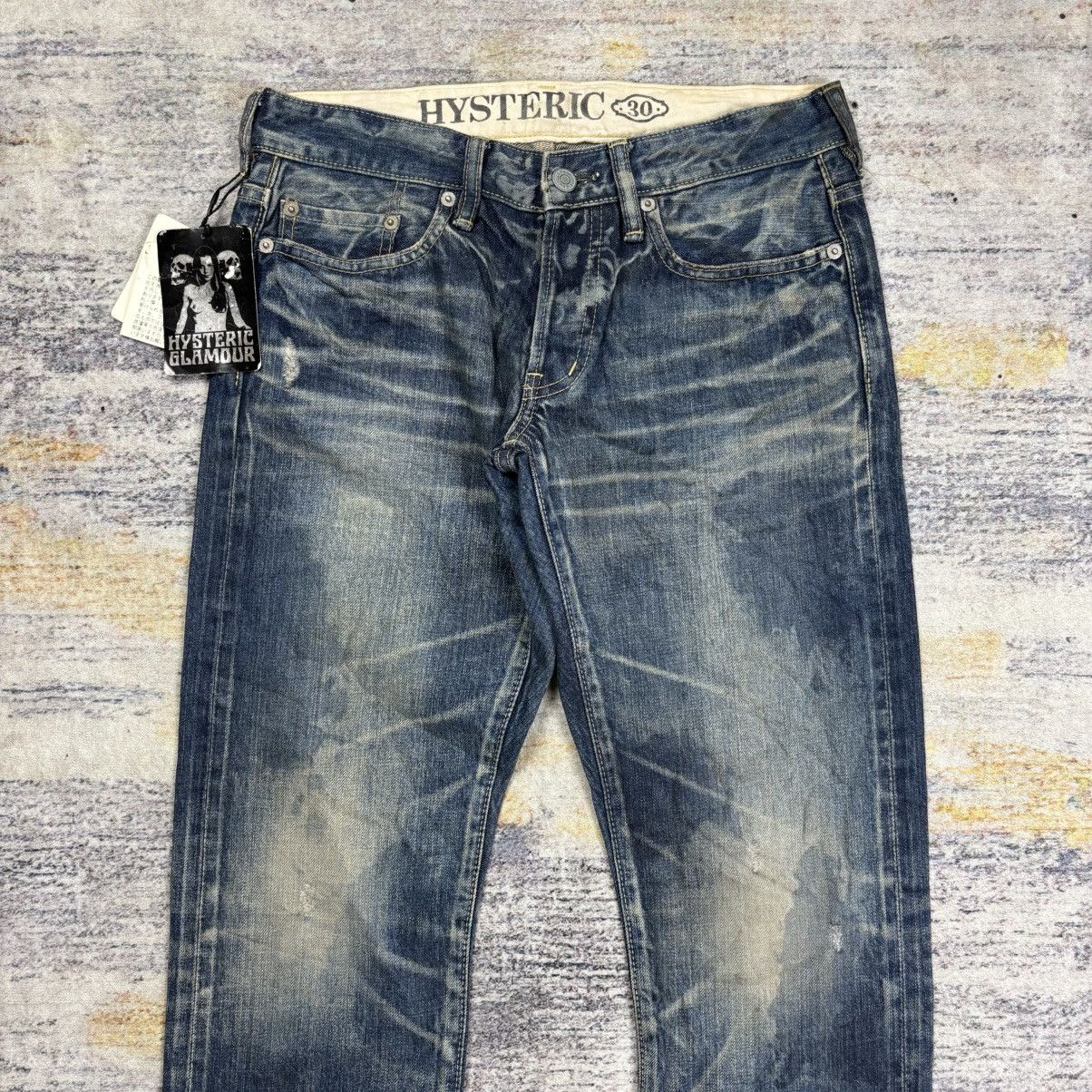 Hysteric Glamour Hysteric Glamour indigo selvedge washed jeans Size US 30 / EU 46 - 3 Thumbnail