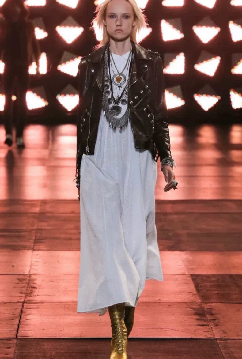 Saint Laurent Paris Saint Laurent Paris 15ss multi zipper rivet leather jacket- Size US L / EU 52-54 / 3 - 6 Thumbnail