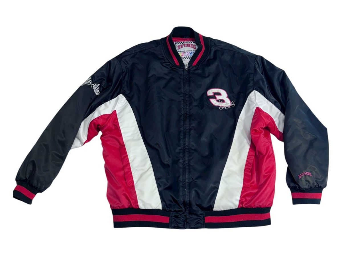Nutmeg Vintage Dale Earnhardt #3 NASCAR Racing Jacket Size US XL / EU 56 / 4 - 2 Thumbnail