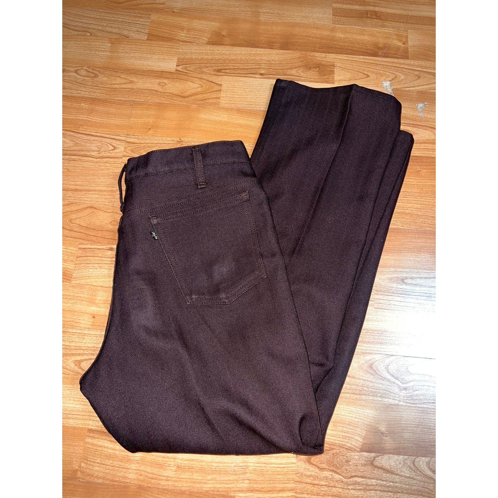 Levi's Vintage Levis Pants 100% Dacron Dress Bottoms USA 34x29 Size US 34 / EU 50 - 1 Thumbnail
