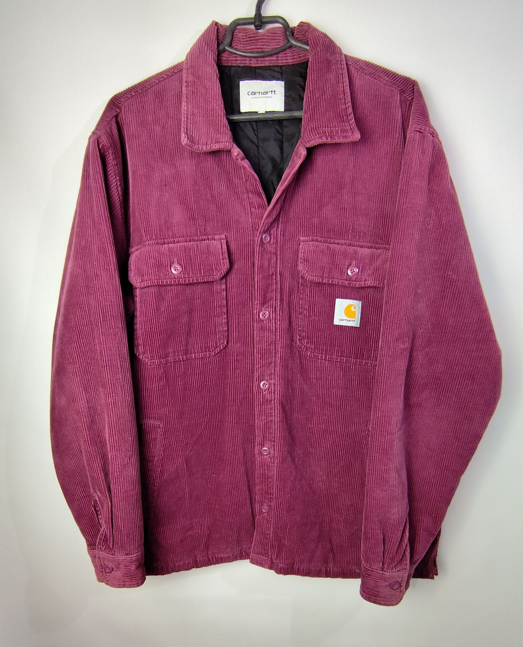 Vintage Carhartt WIP Whitsome Jacket Corduroy Boysenberry