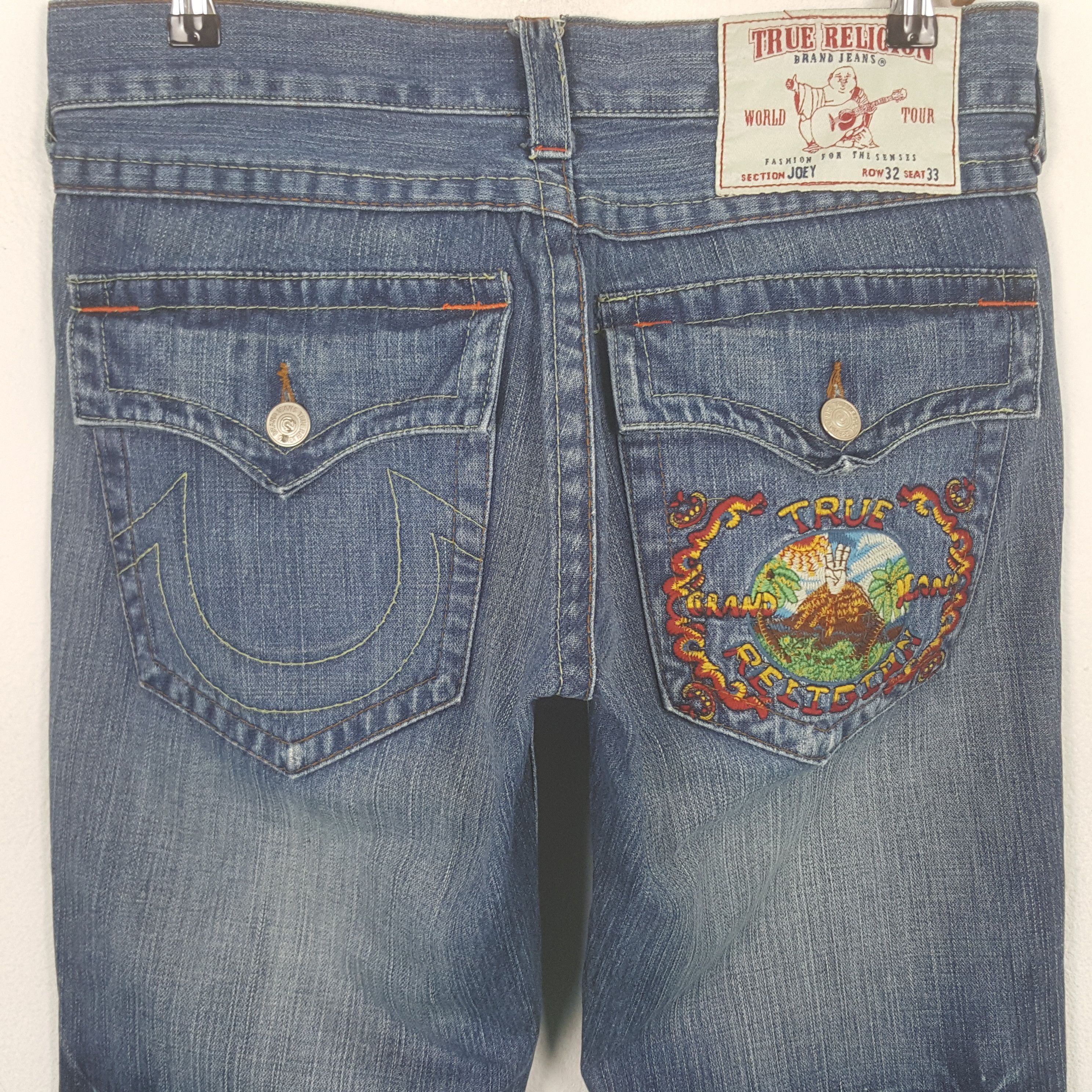True Religion Vintage True Religion JOEY BootcutStyle Denim Jeans Size US 32 / EU 48 - 5 Thumbnail