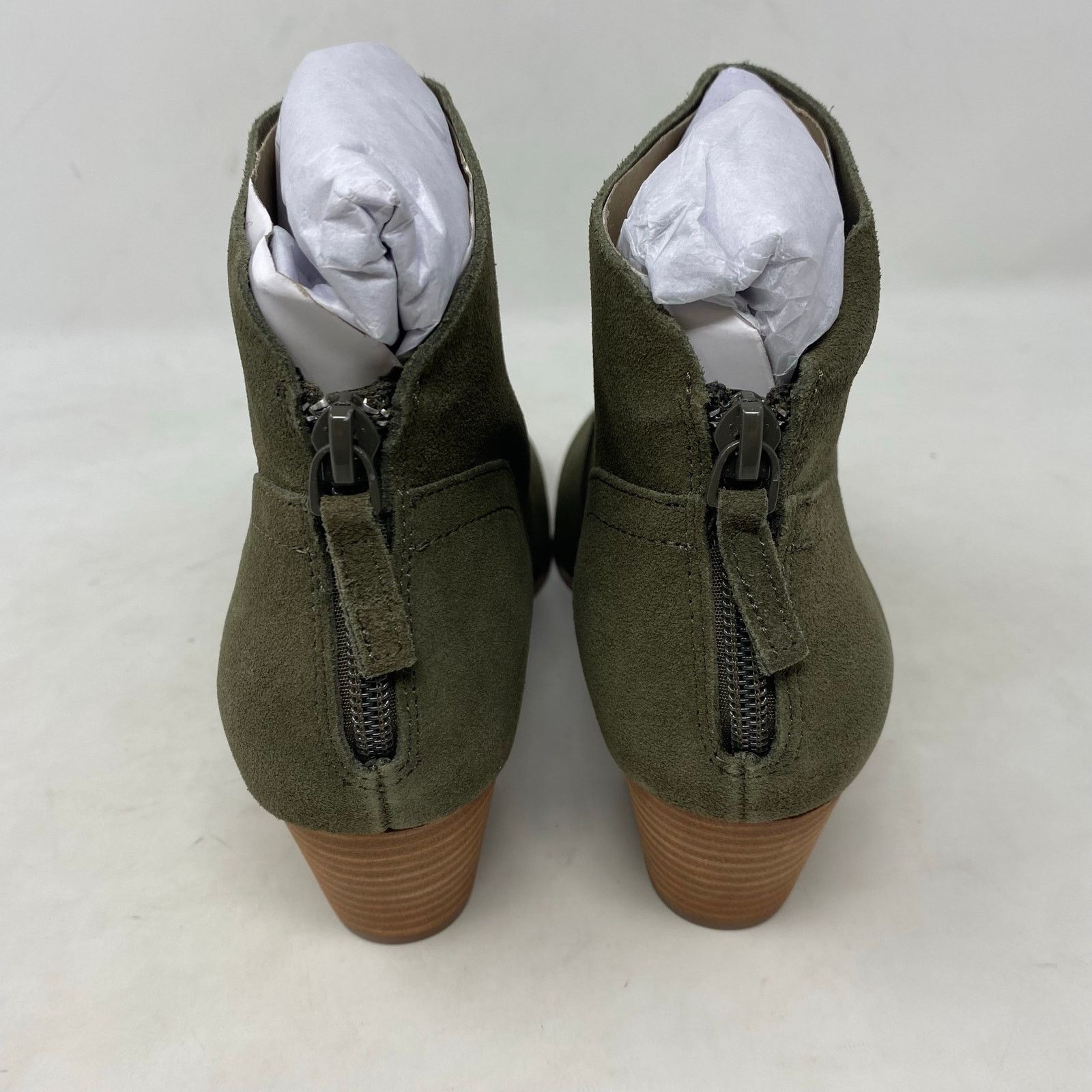 Other Violet & Red Cupid Suede Ankle Booties Womens Olive Size 8 Size US 8 / IT 38 - 5 Thumbnail
